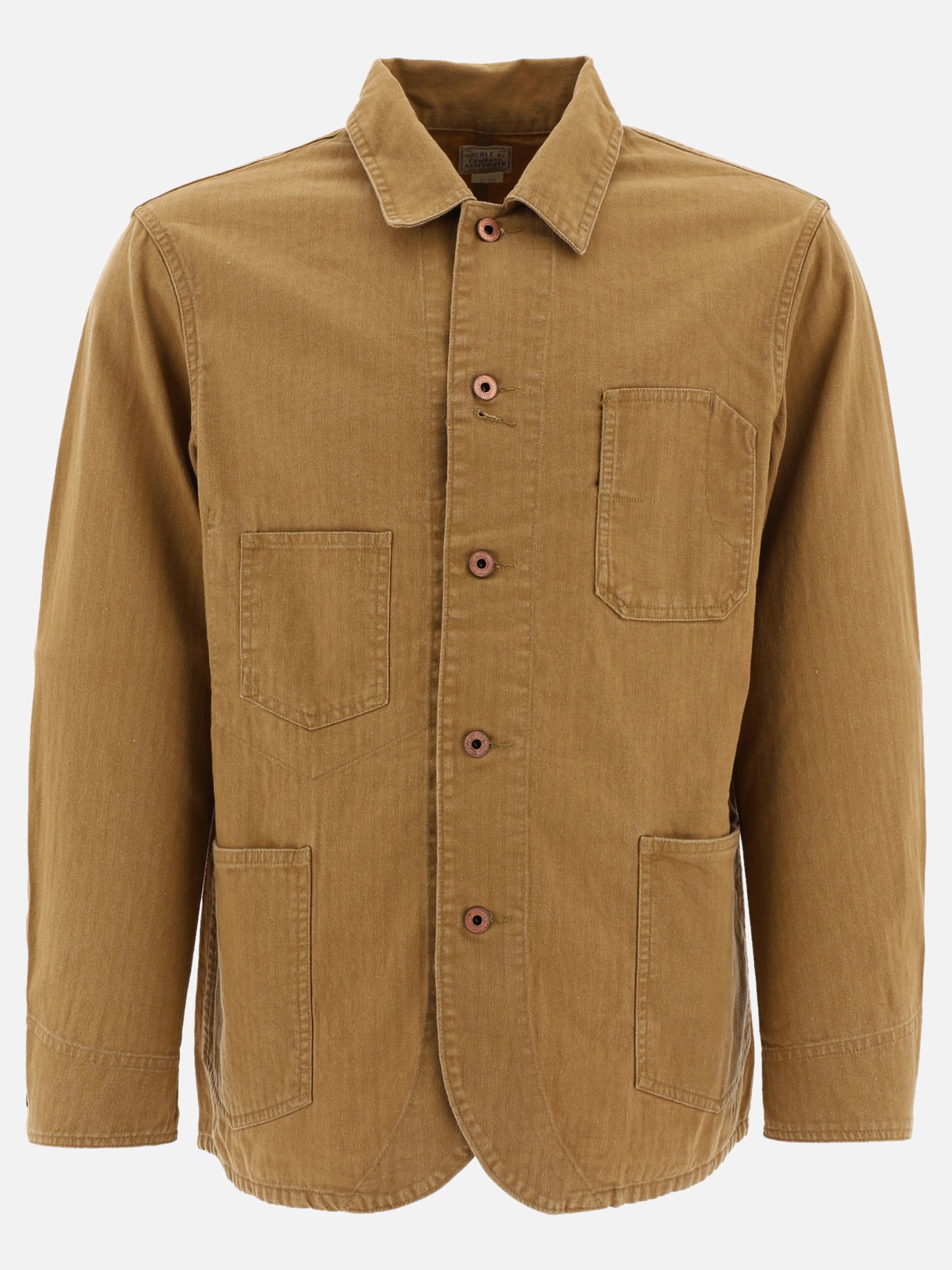 Overshirt in lino by RRL by Ralph Lauren