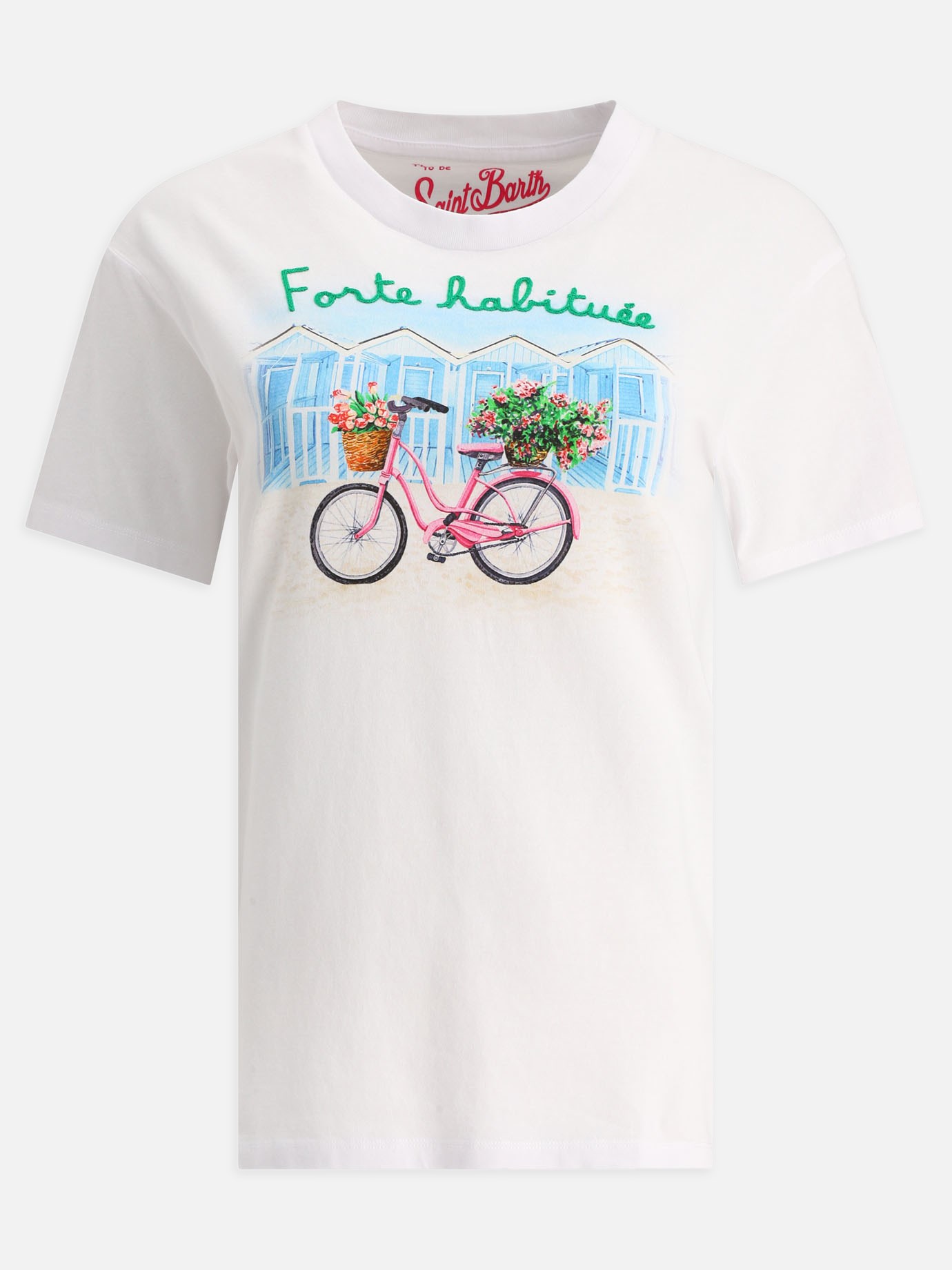 T-shirt  Bike Forte Habituée by MC2 Saint Barth - 3