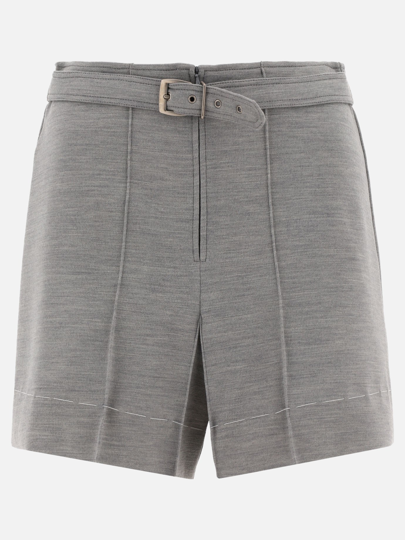 Tailored shorts with beltby Maison Margiela - 4