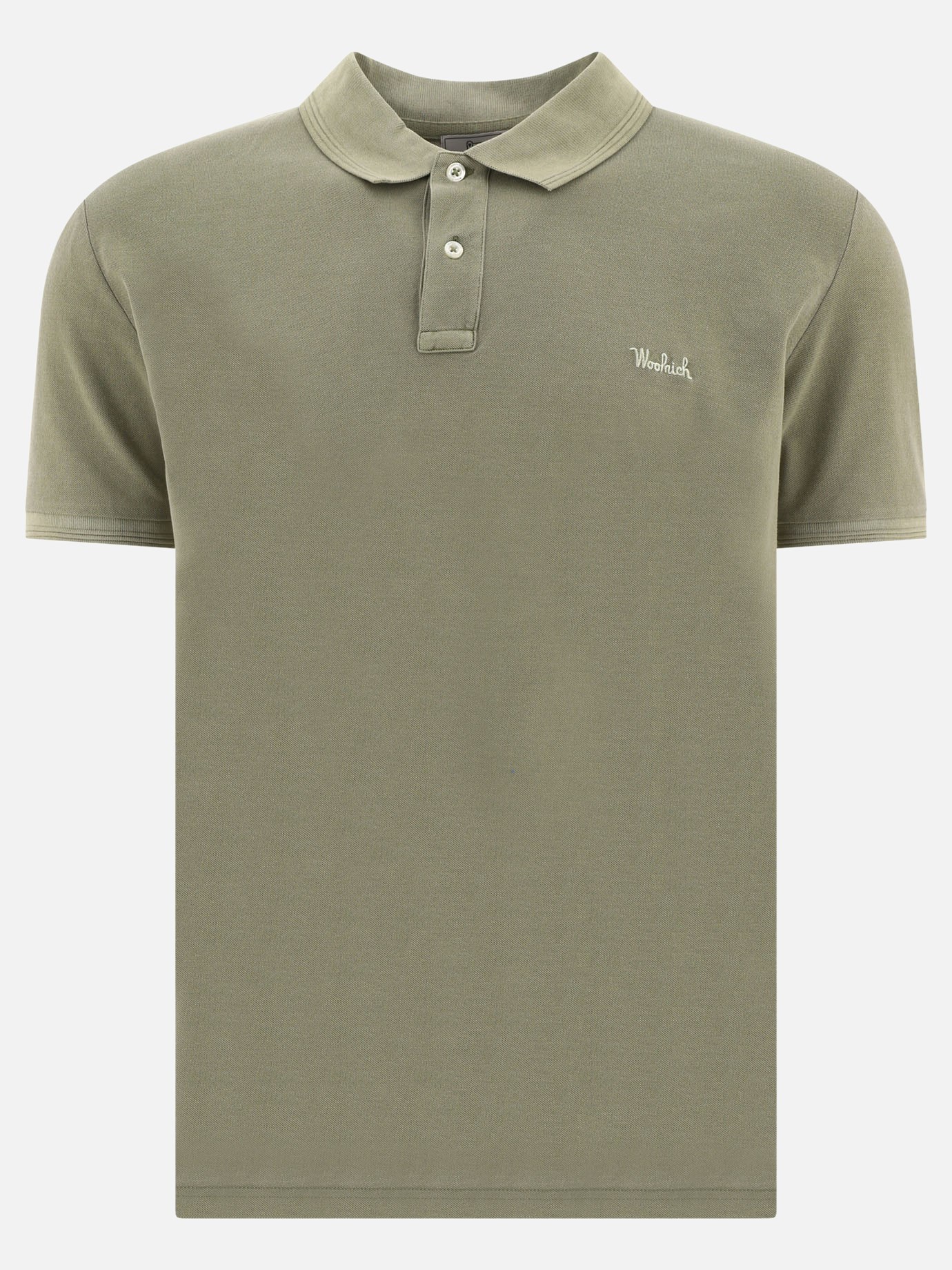 Mens Shirts Woolrich Shirts Woolrich Army Green Cotton Shirt in Grey for Men 