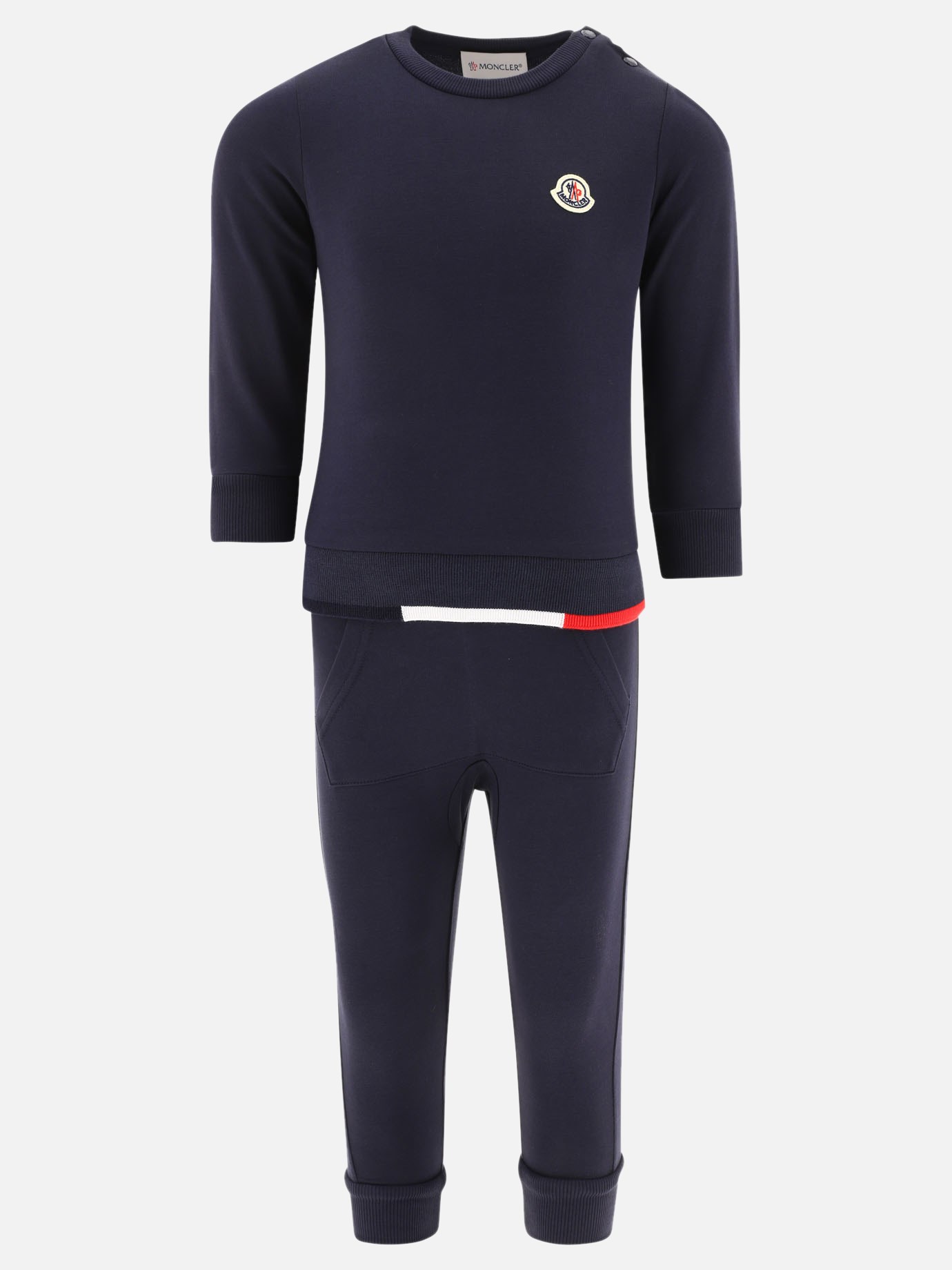 Tracksuit with patchby Moncler Enfant - 0