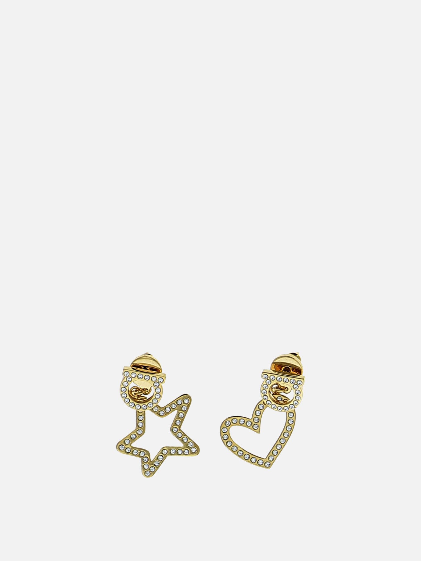 Earrings with crystalsby Salvatore Ferragamo - 0