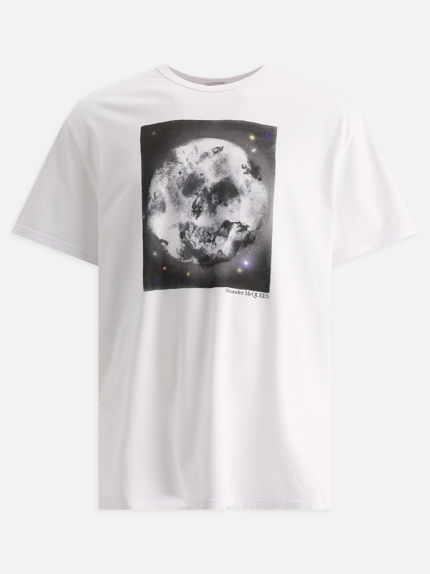 T-shirt  Moon Skull by Alexander McQueen - 5