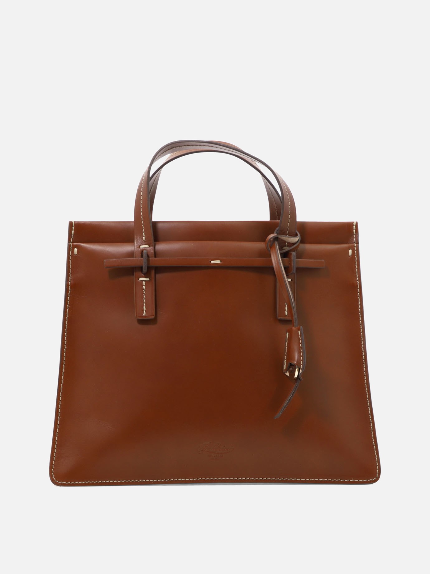 Leather handbagby Boldrini Selleria - 5