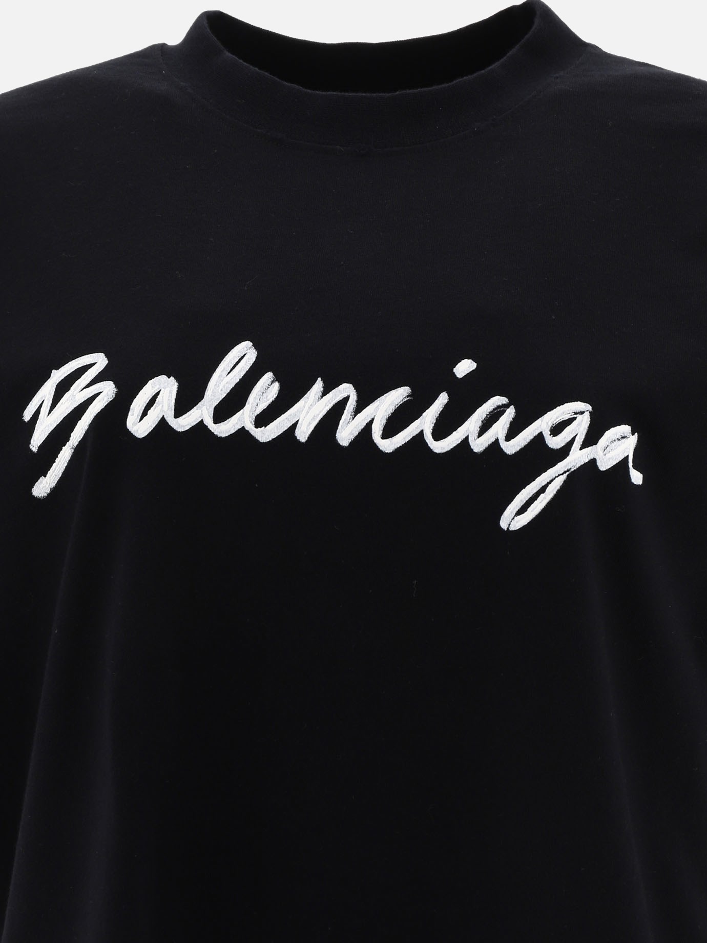 balenciaga script t shirt