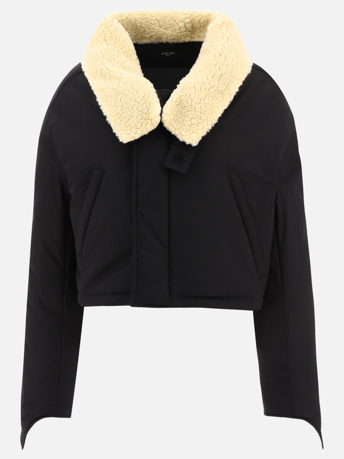Cropped down jacket