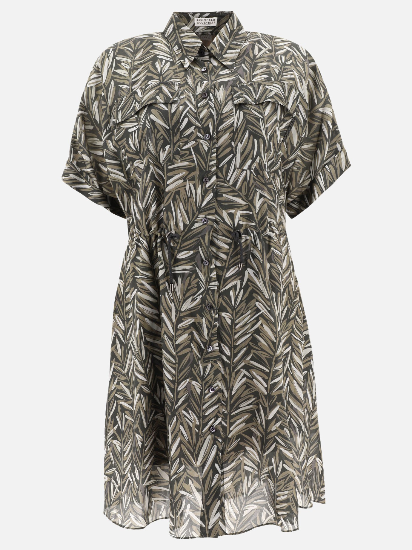 Shirt dress with printby Brunello Cucinelli - 2