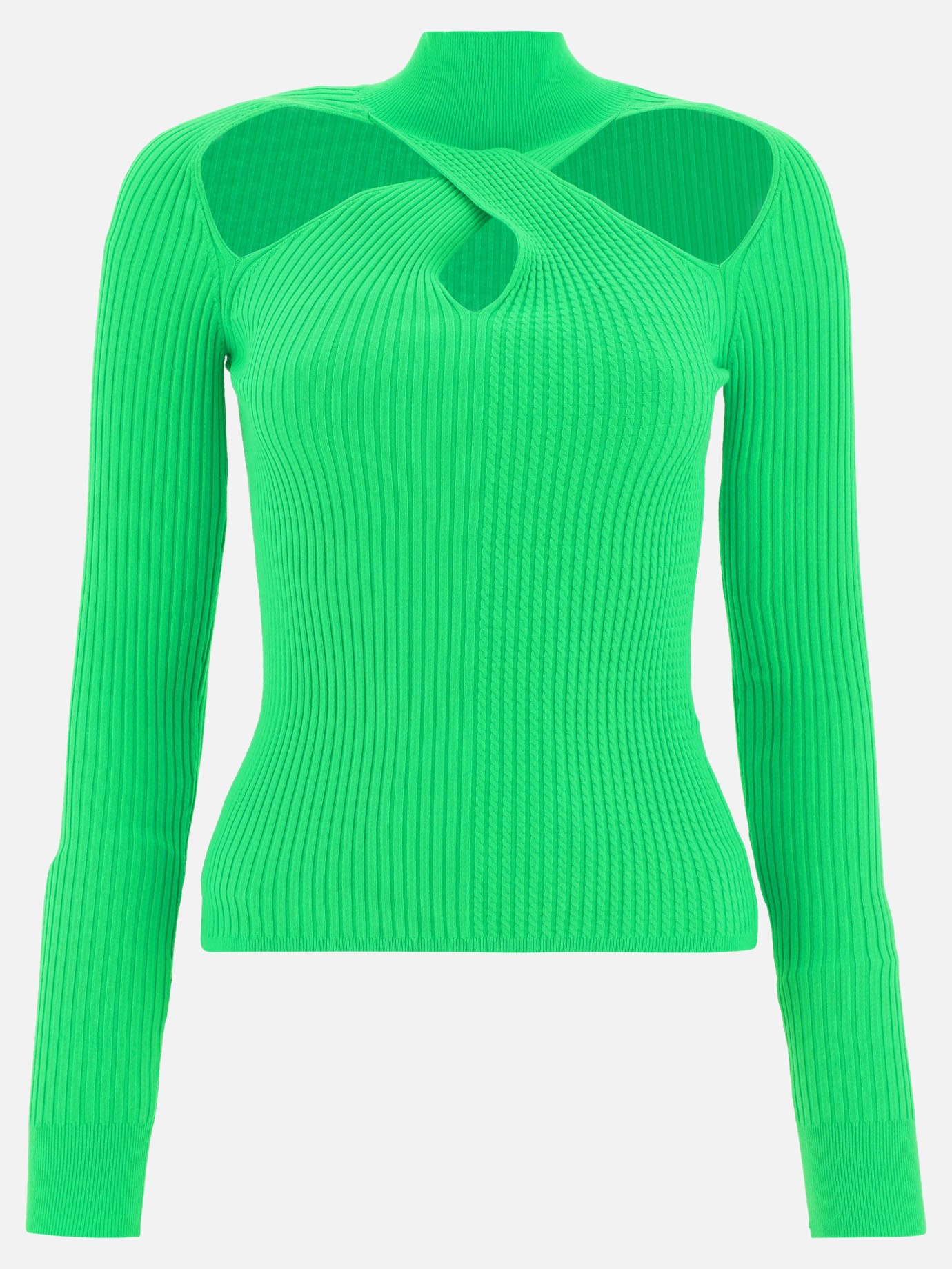 Ribbed cut-out topby Msgm - 4