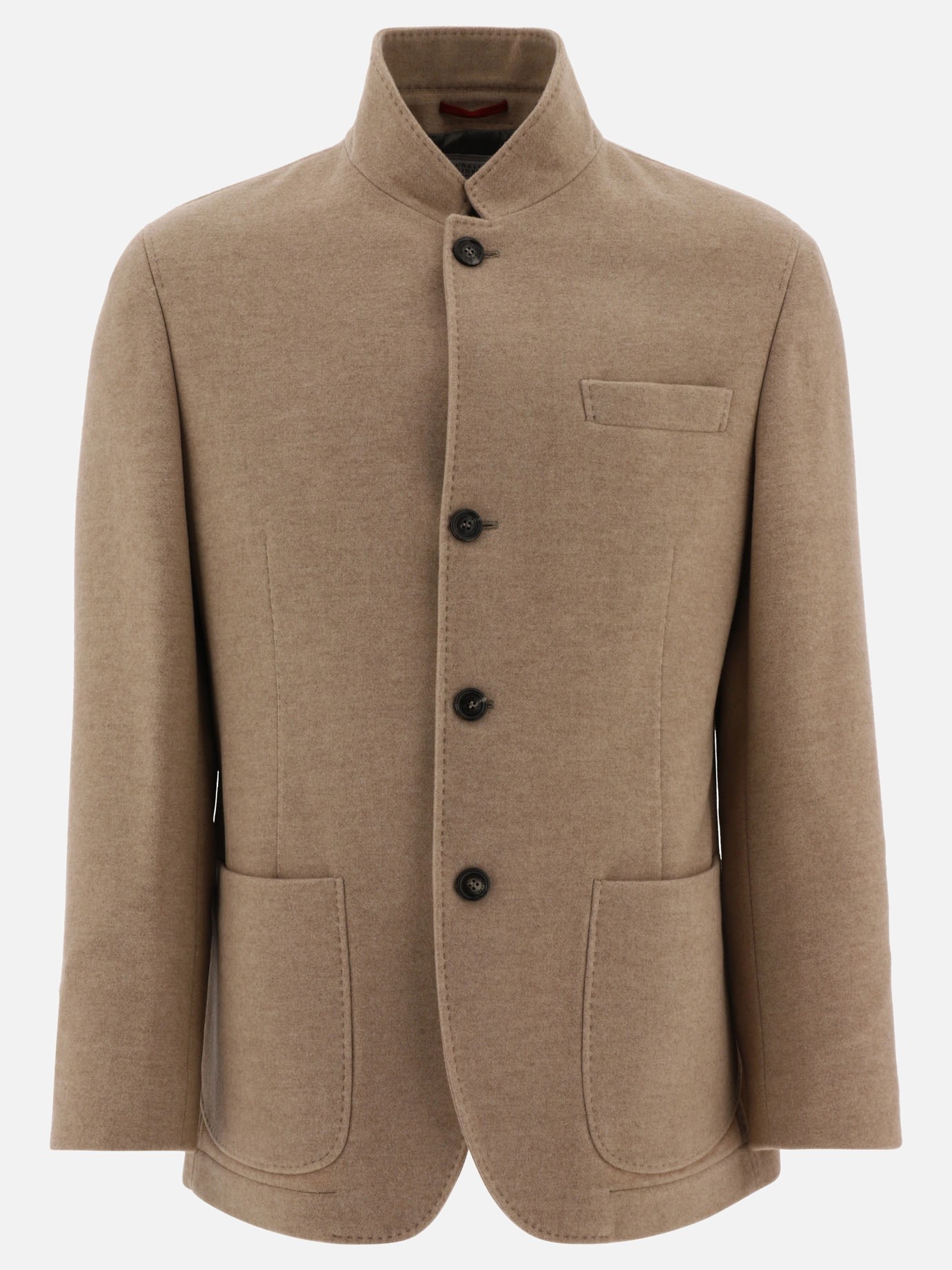 Single-breasted blazer coat
