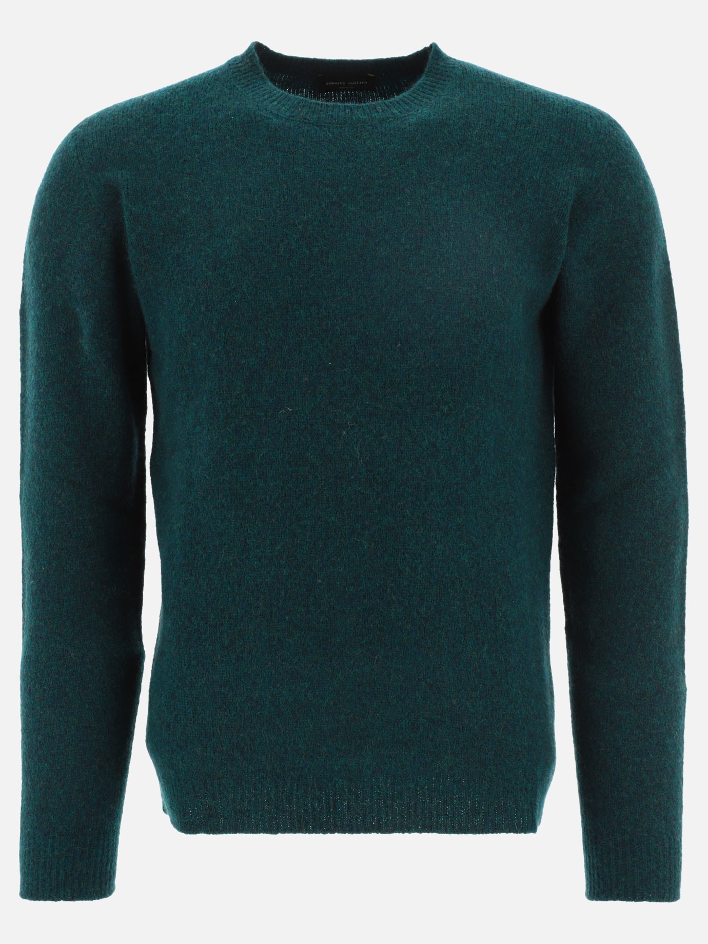 Sweater featuring  ribbed hem and cuffs