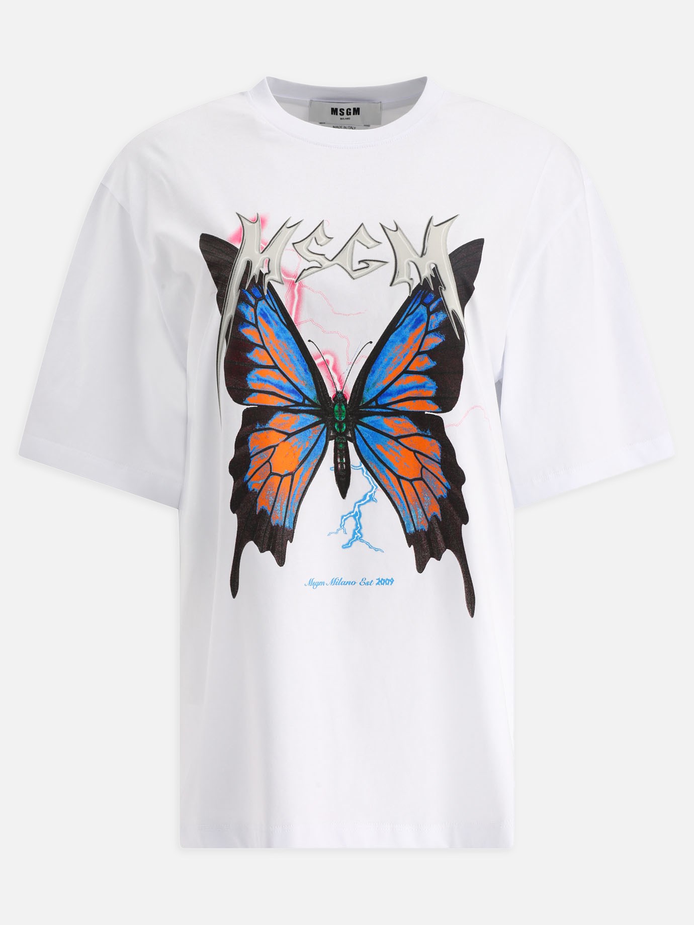 T-shirt  Butterfly by Msgm - 4