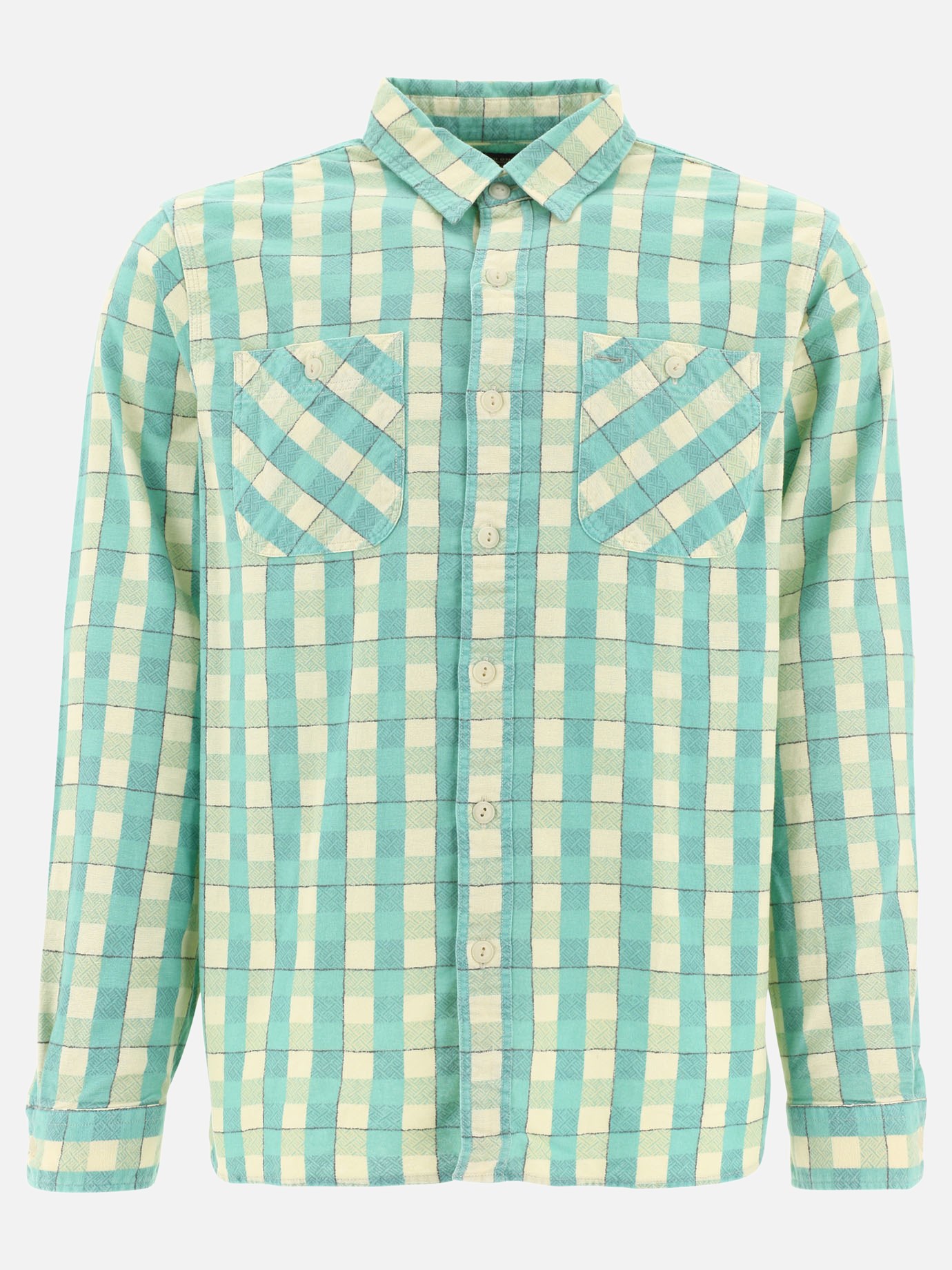 Checked shirt with chest pockets