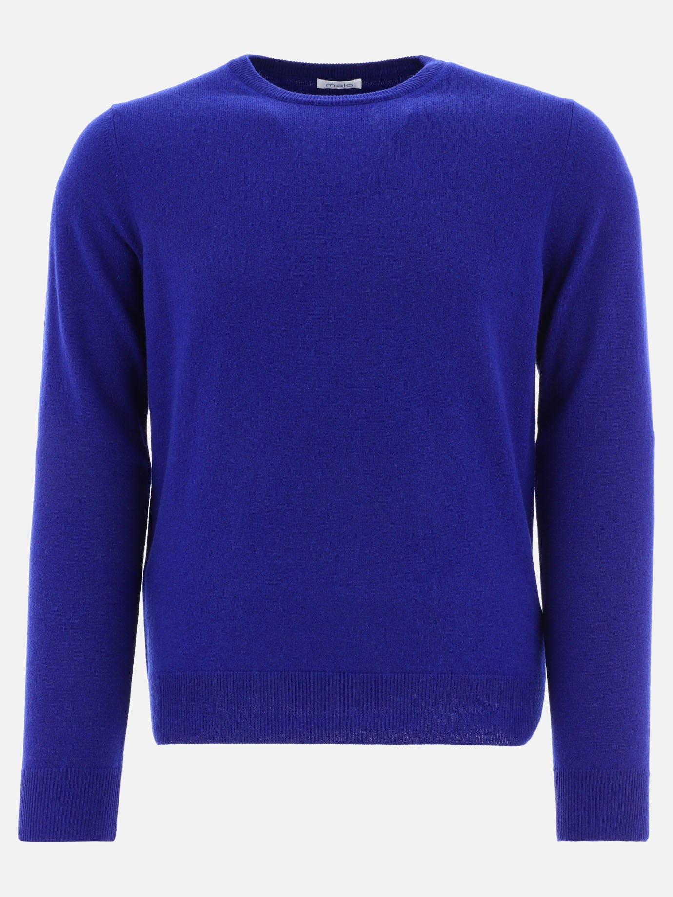 Sweater featuring ribbed hem and cuffsby Malo - 1