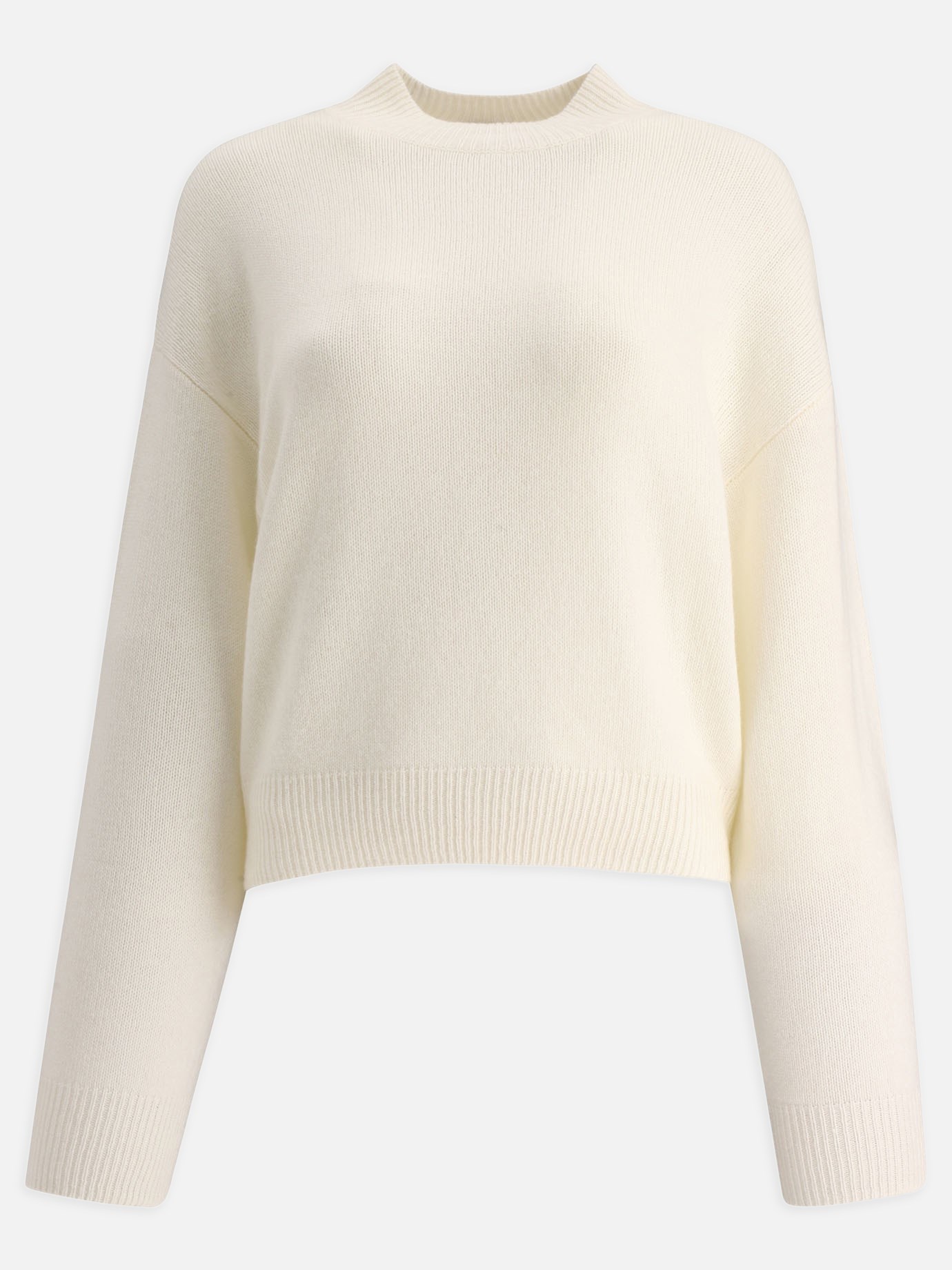 Sweater featuring ribbed hem and cuffs