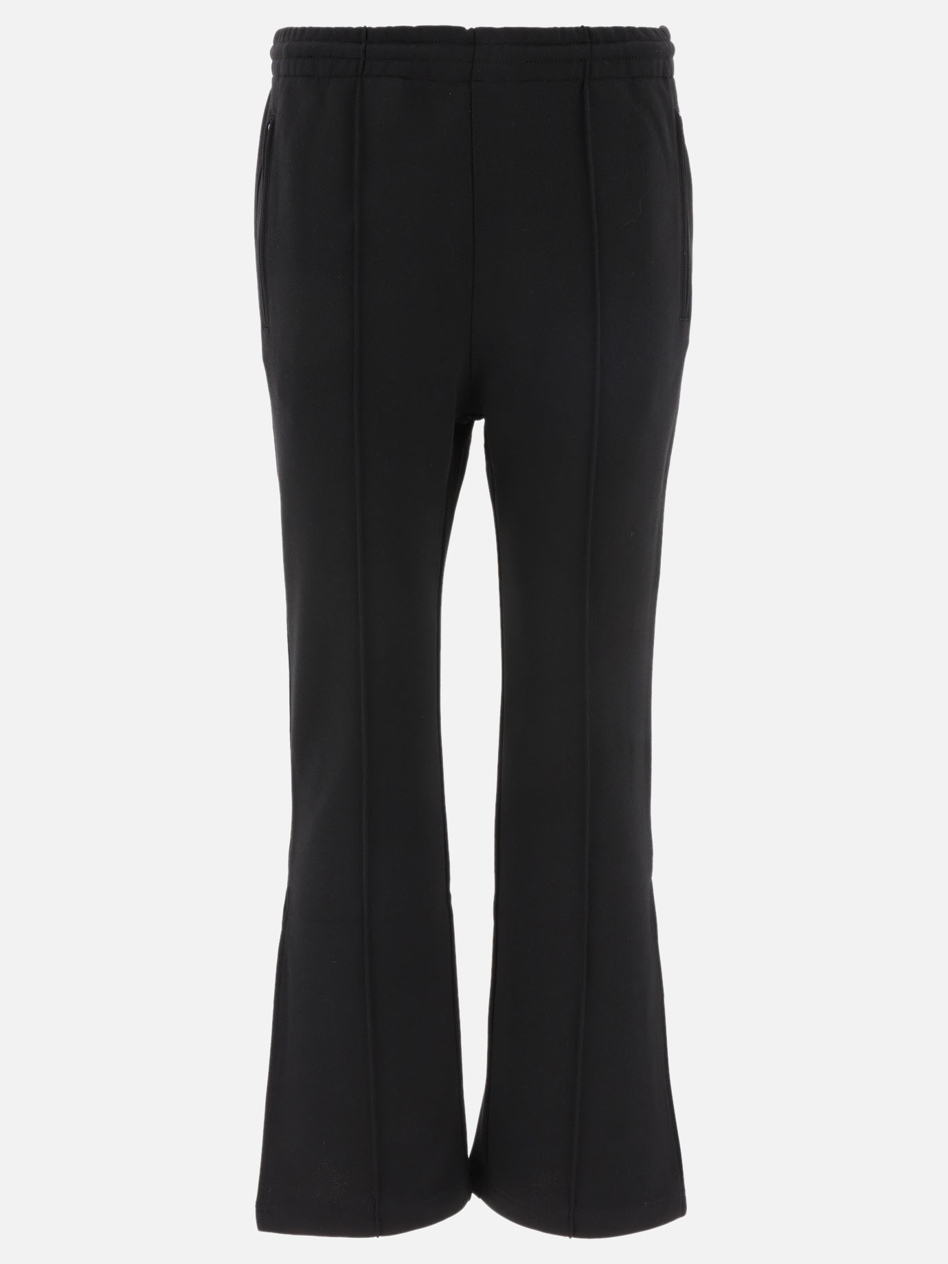 Trousers with split ends