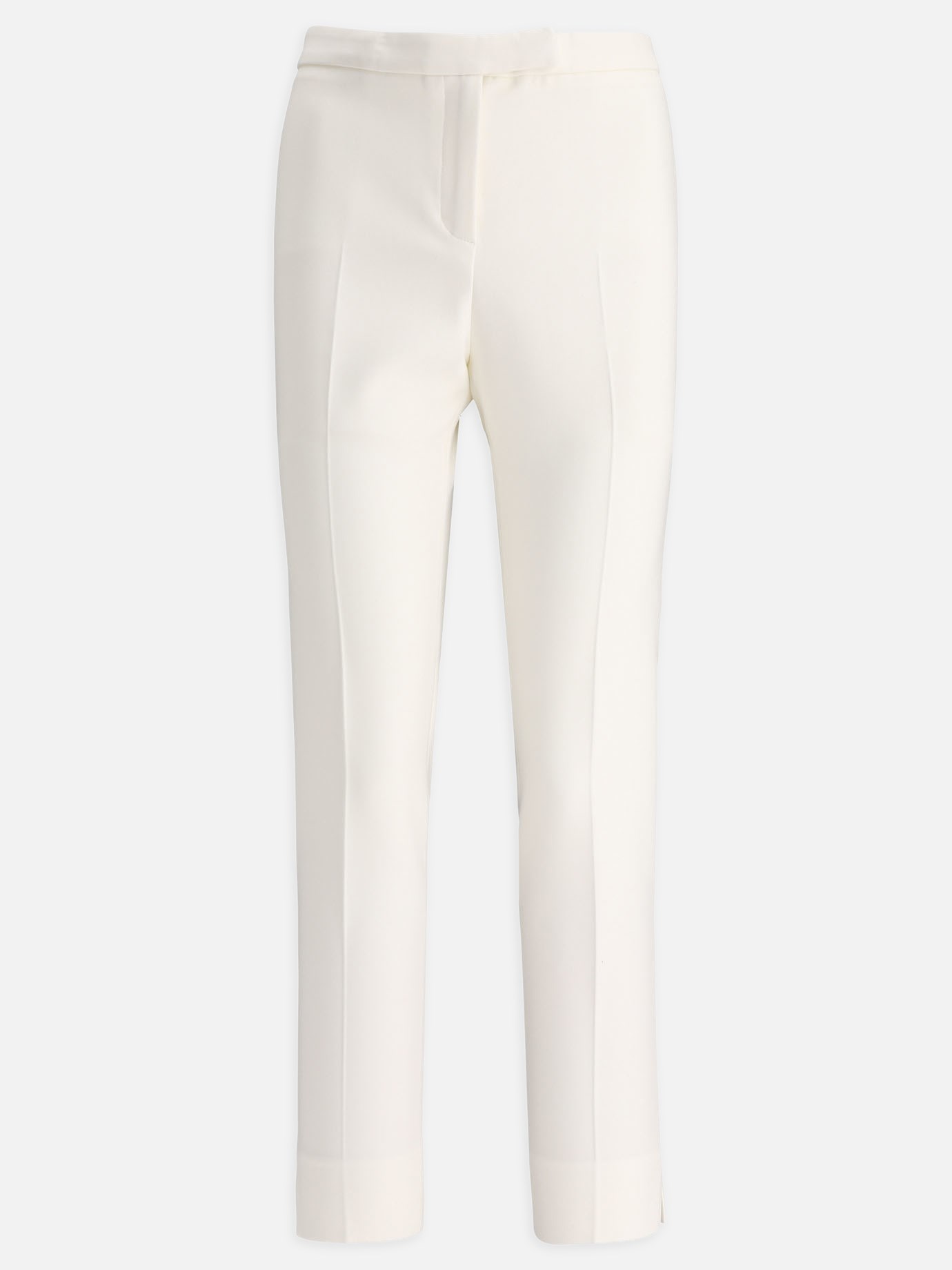 Trousers with slits