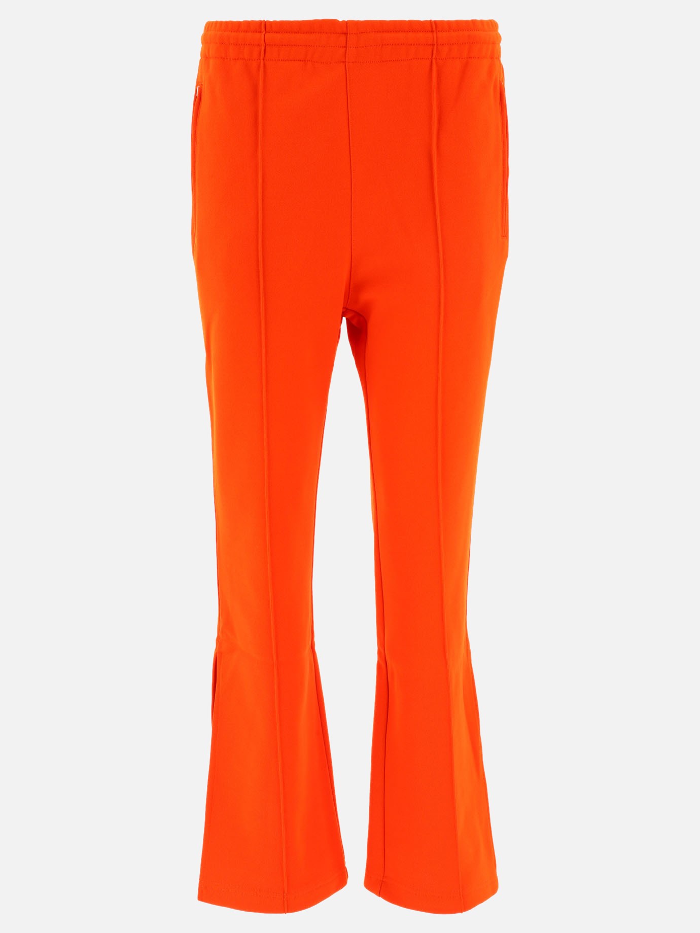 Trousers with split ends