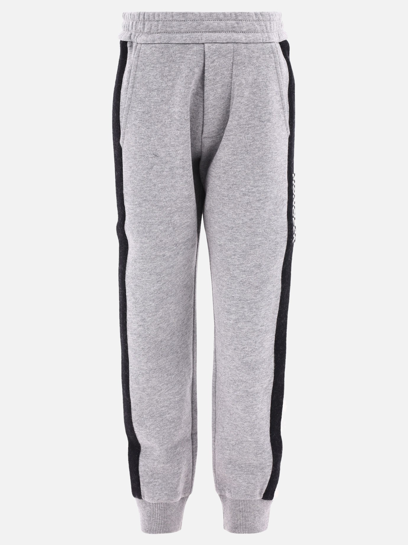 Joggers with side stripe