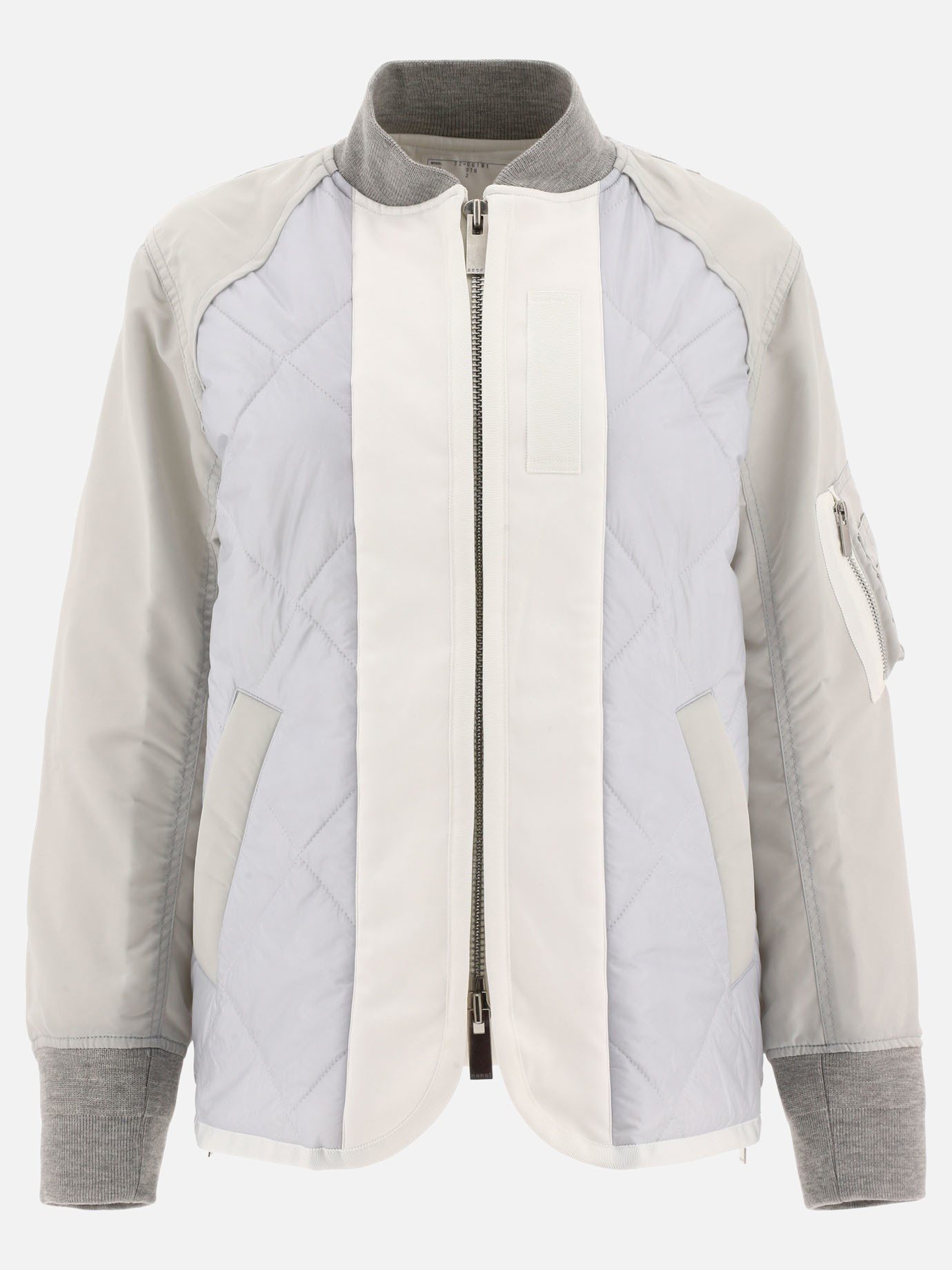Bomber  Nylon Twill Mix Quilted by Sacai - 2