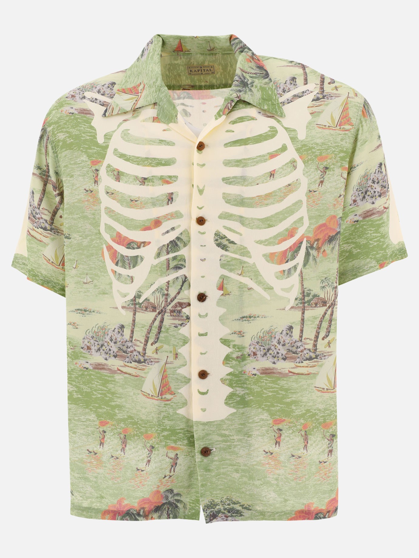  Bone Aloha  shirtby Kapital - 0
