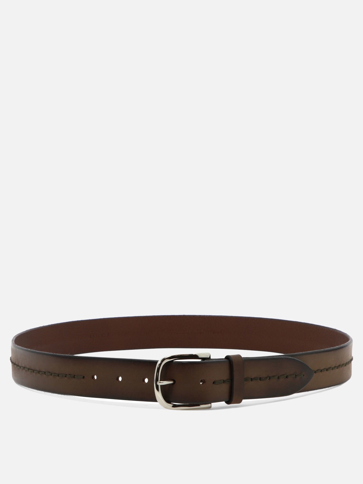 Brushed leather beltby Orciani - 0