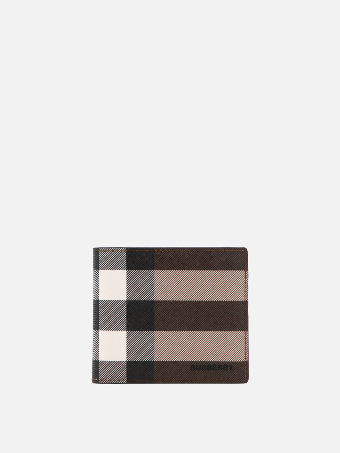 Tartan bi-fold wallet
