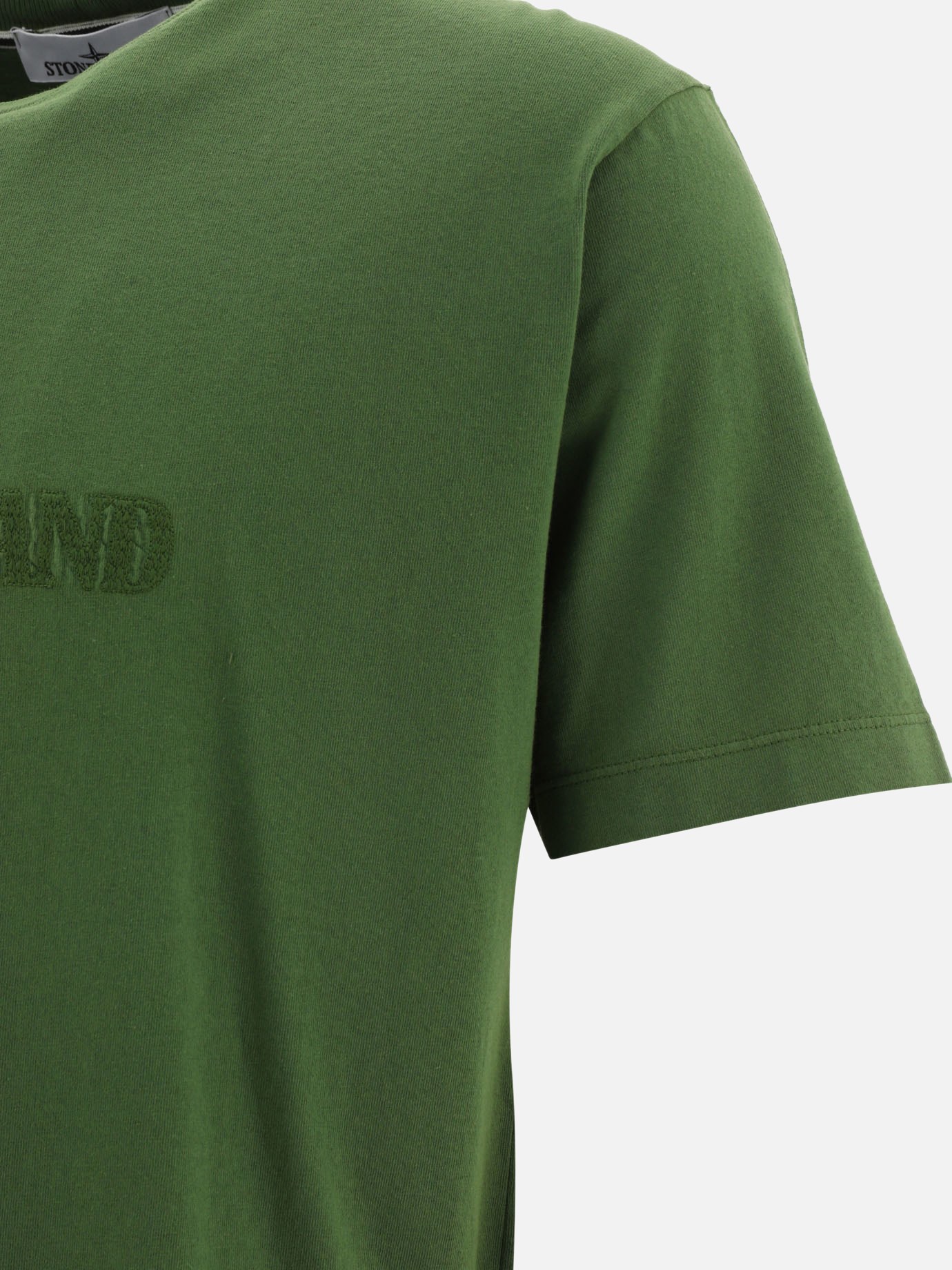 T-shirt con ricamo by Stone Island