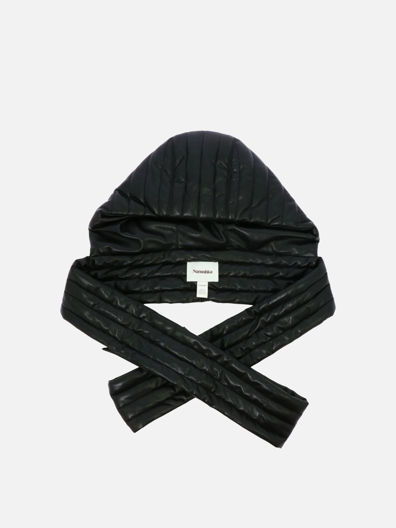  Hill  quilted hooded scarfby Nanushka - 0