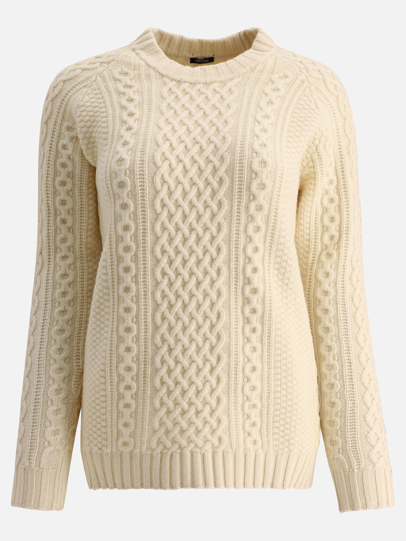 Cable-knit sweaterby Aspesi - 4