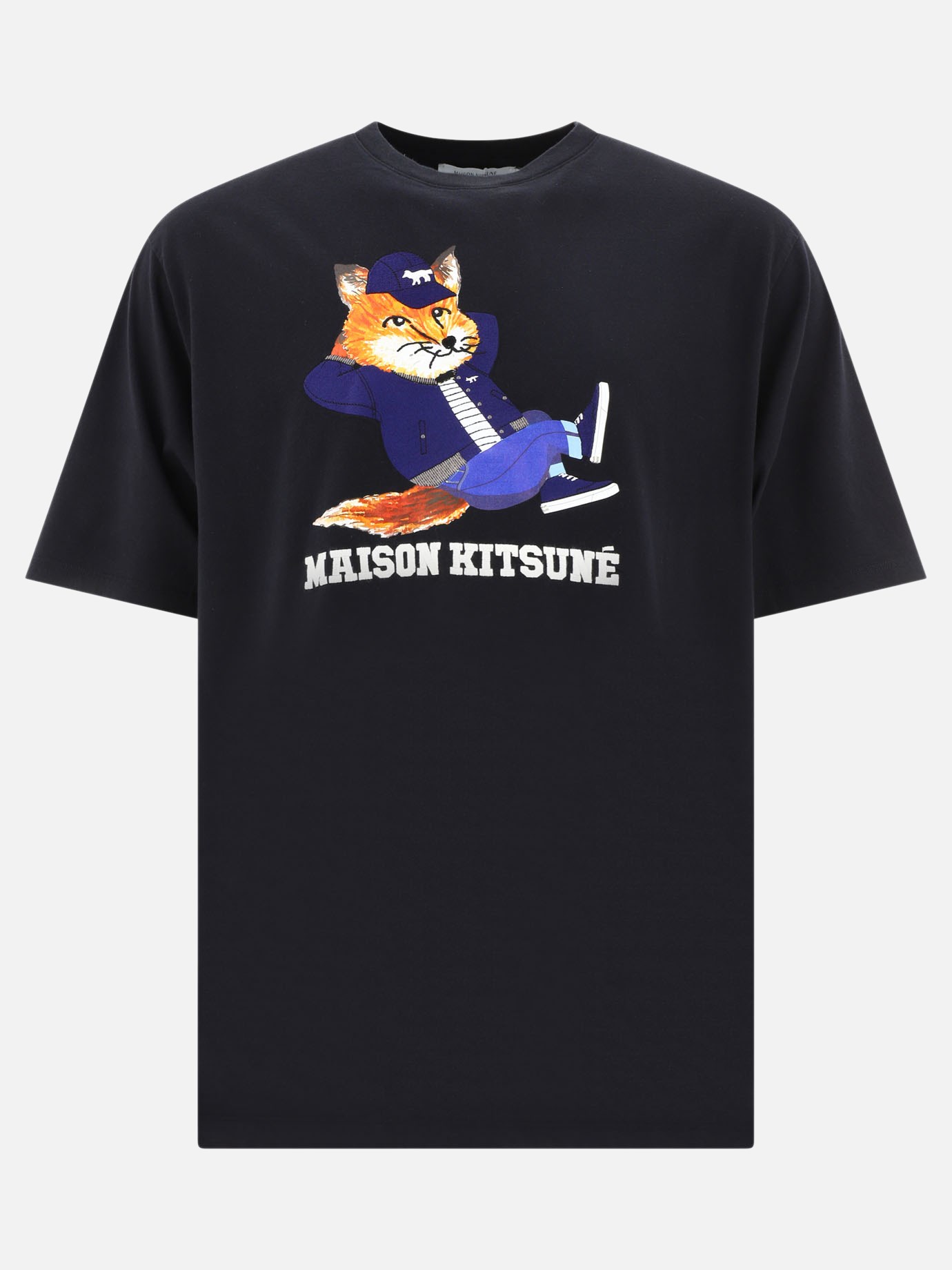 T-shirt  Dressed Fox by Maison Kitsuné - 5