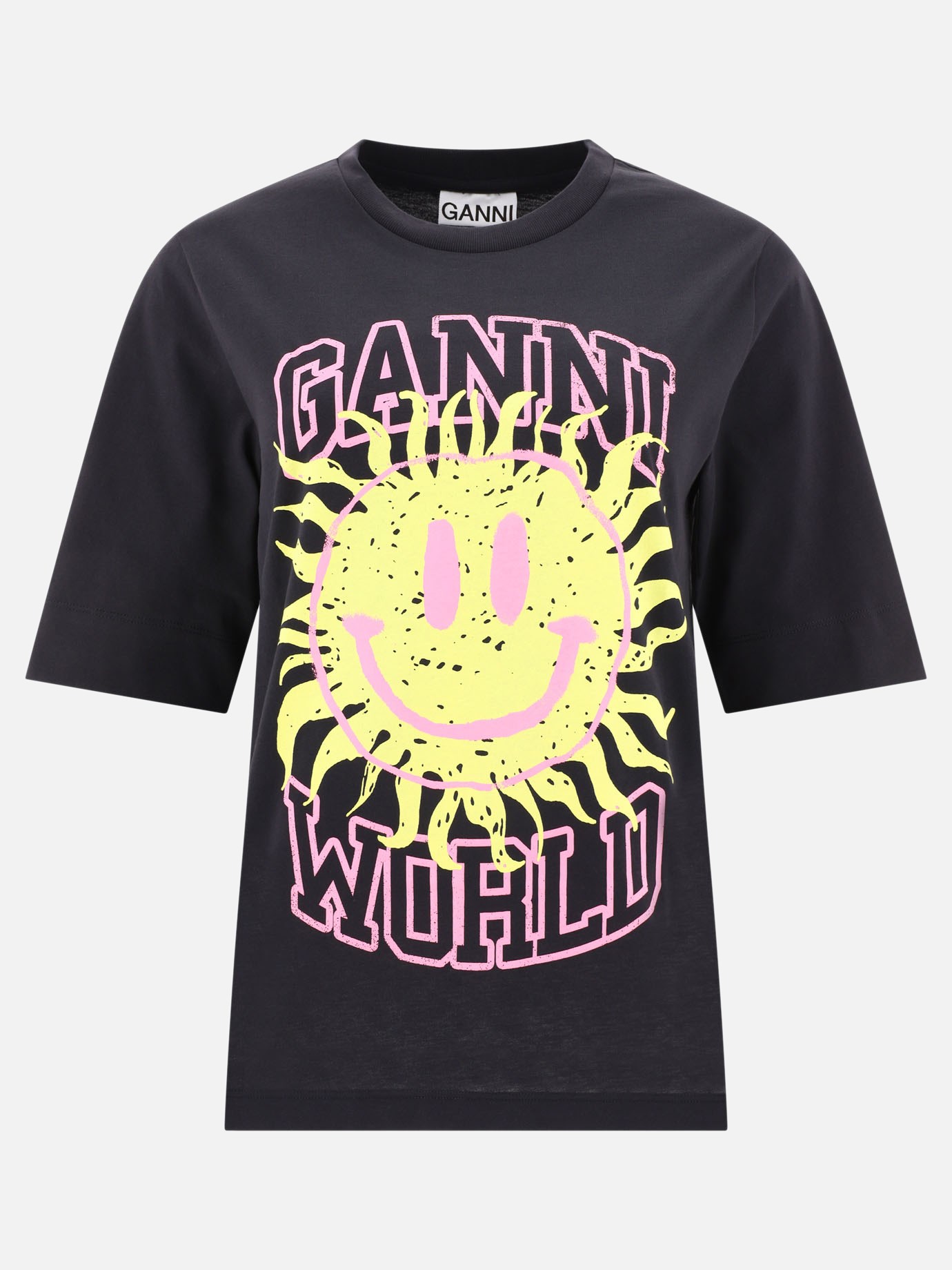 T-shirt  Smiley by Ganni - 3