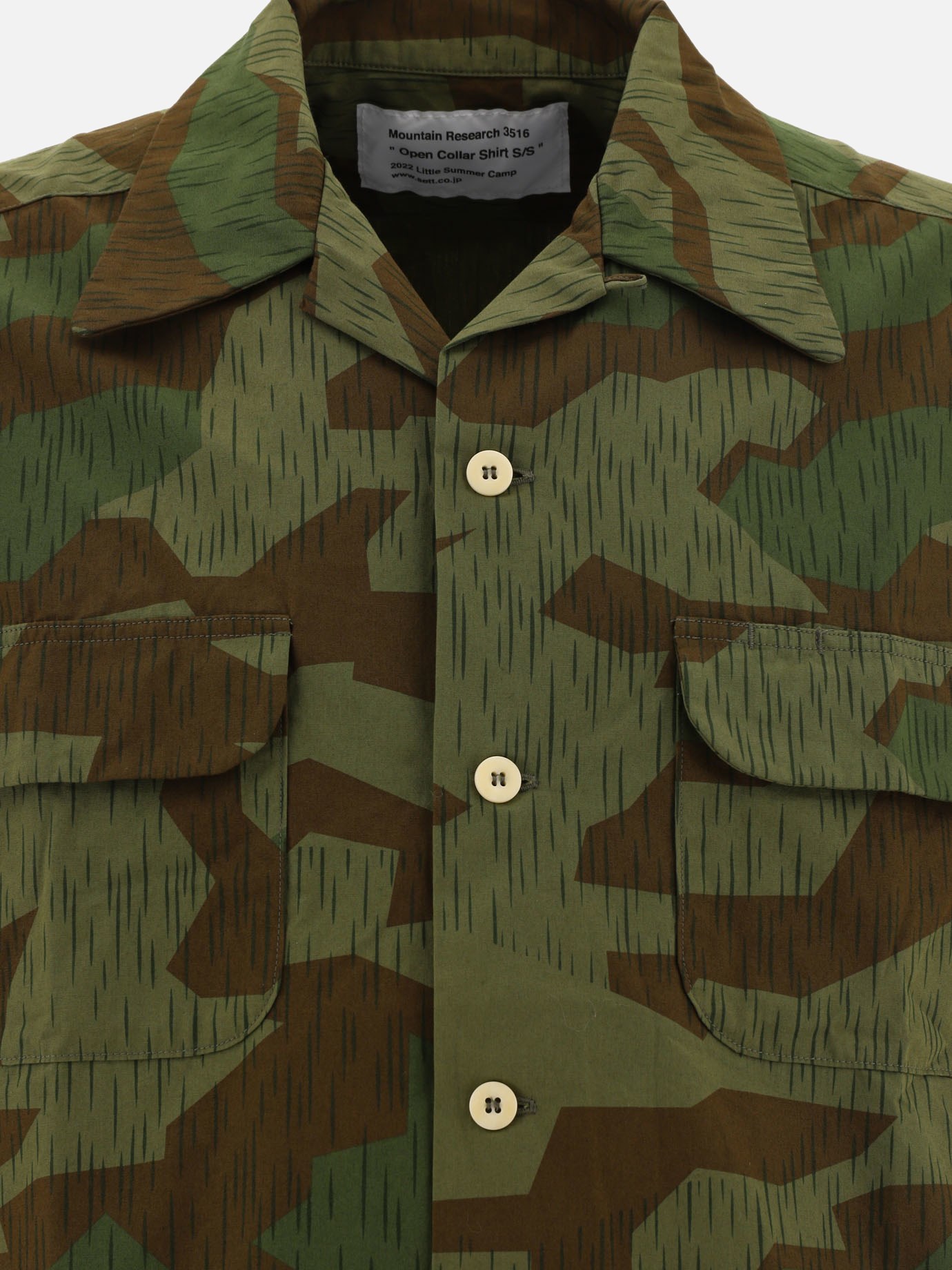 Camicia  Open Collar  by Mountain Research