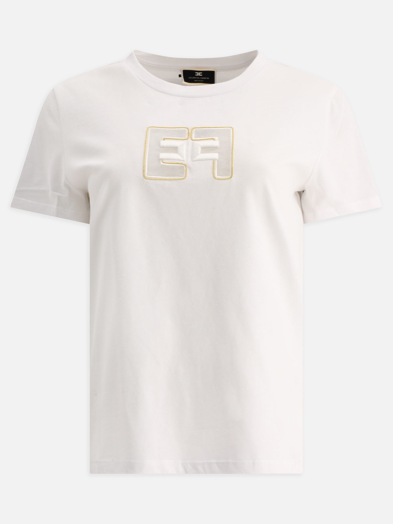 T-shirt with embroideryby Elisabetta Franchi - 5