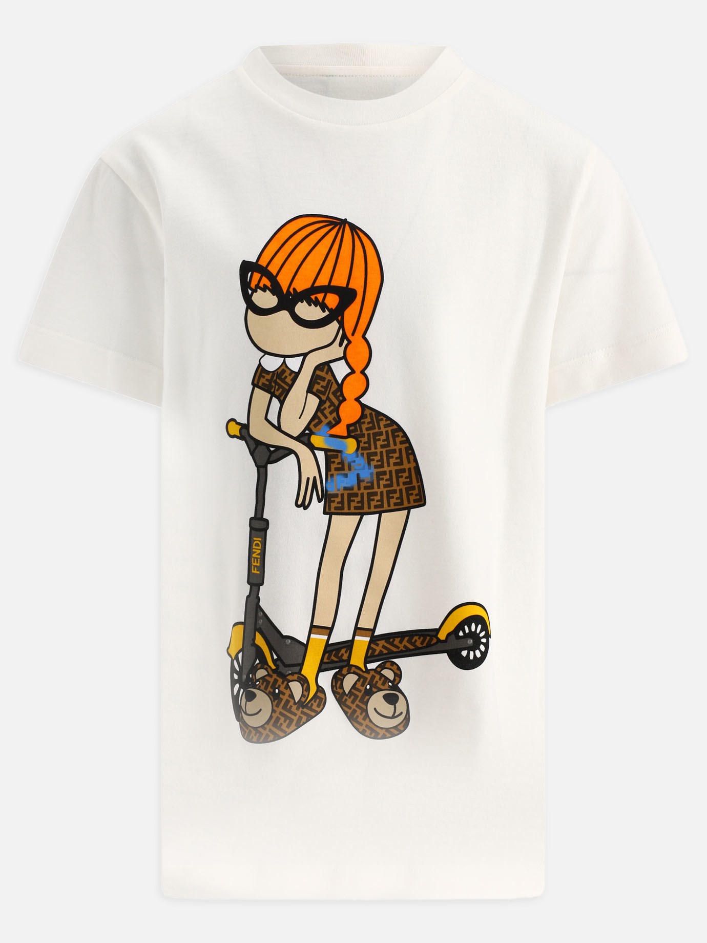  Monogram Girl  t-shirtby Fendi Kids - 3