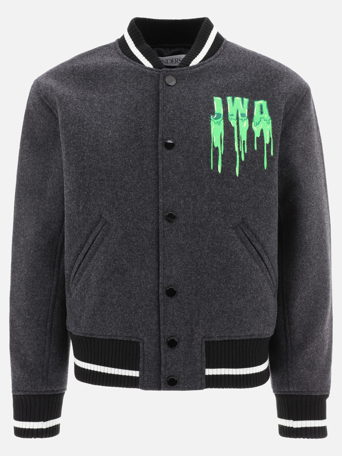 Embroidered bomber jacket