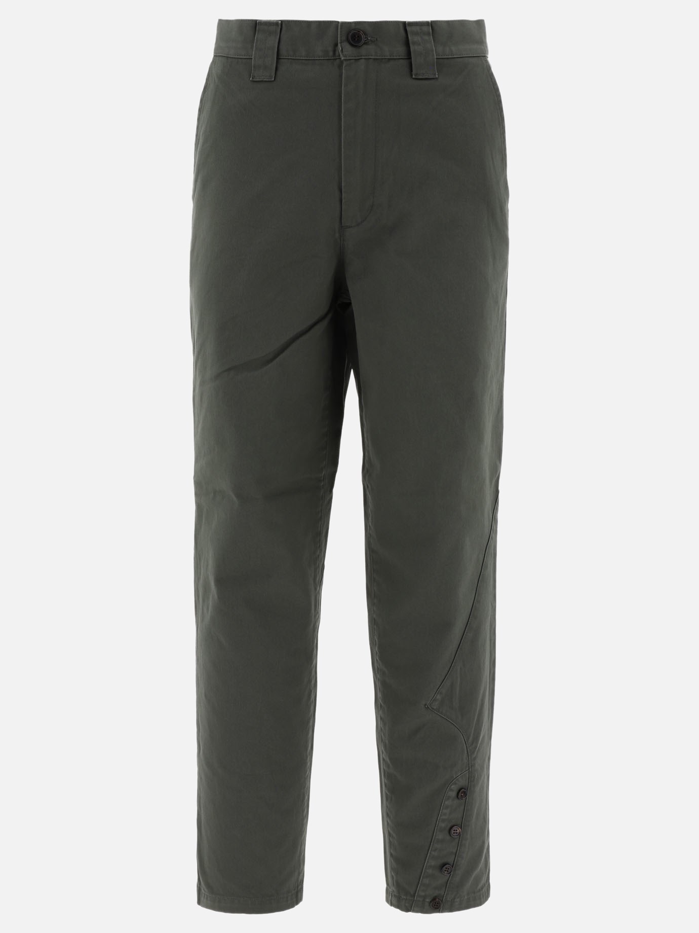 Chino trousers with buttons