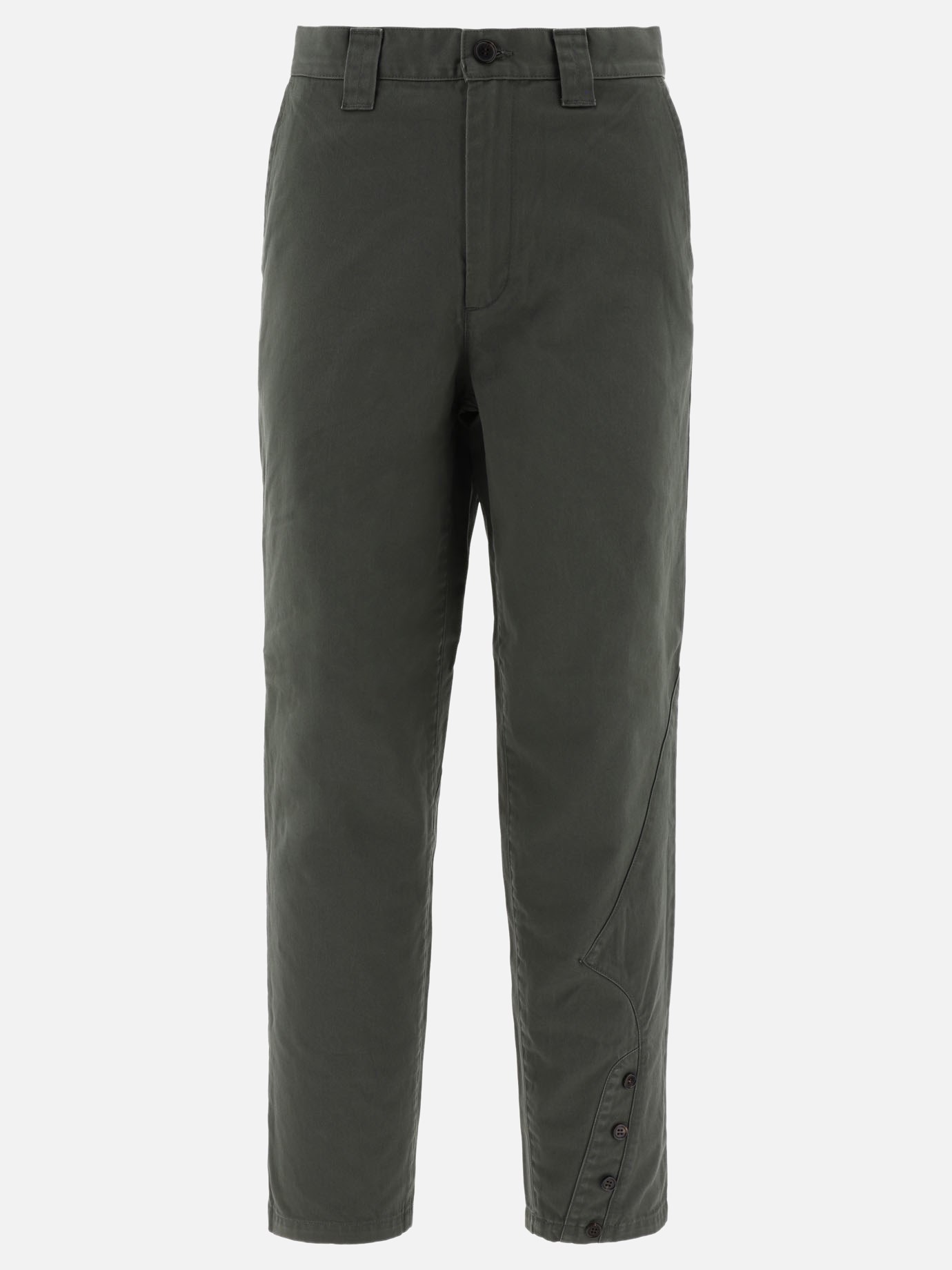 Chino trousers with buttons