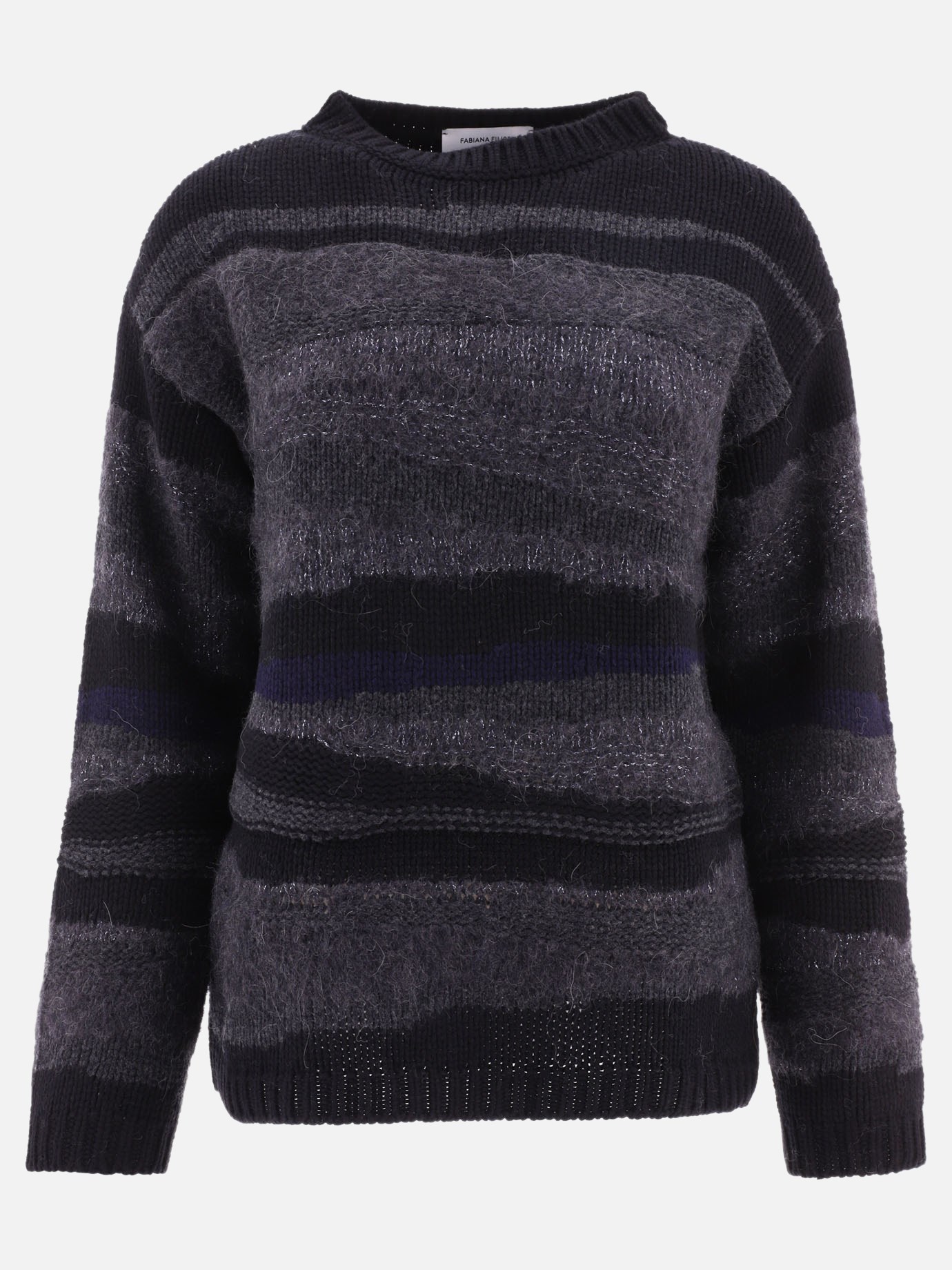 Striped lamé sweaterby Fabiana Filippi - 2