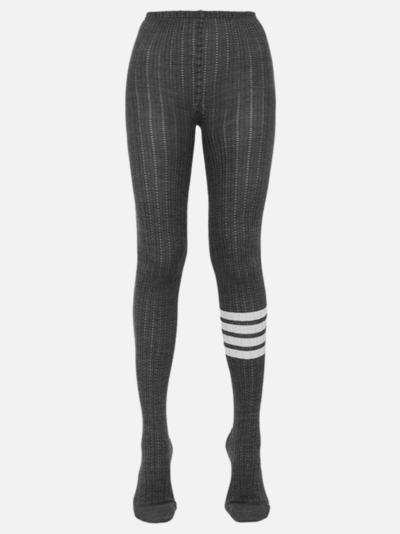 Collant  4-bar Pointelle Stitch by Thom Browne - 5