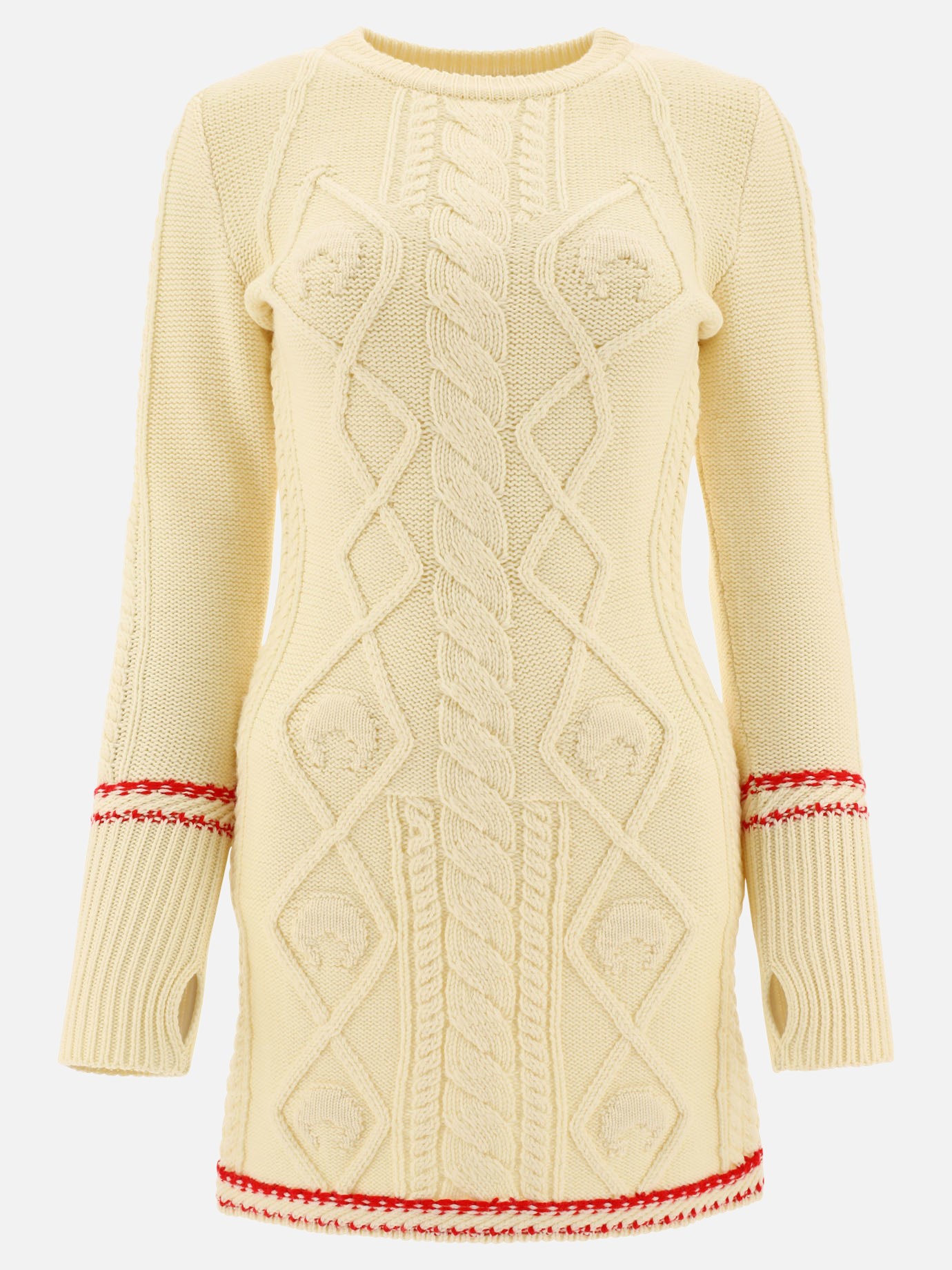 Cable-knit dressby Marine Serre - 3