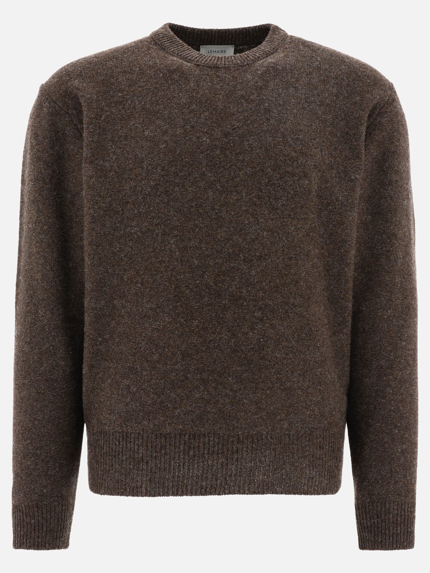Brushed wool sweater