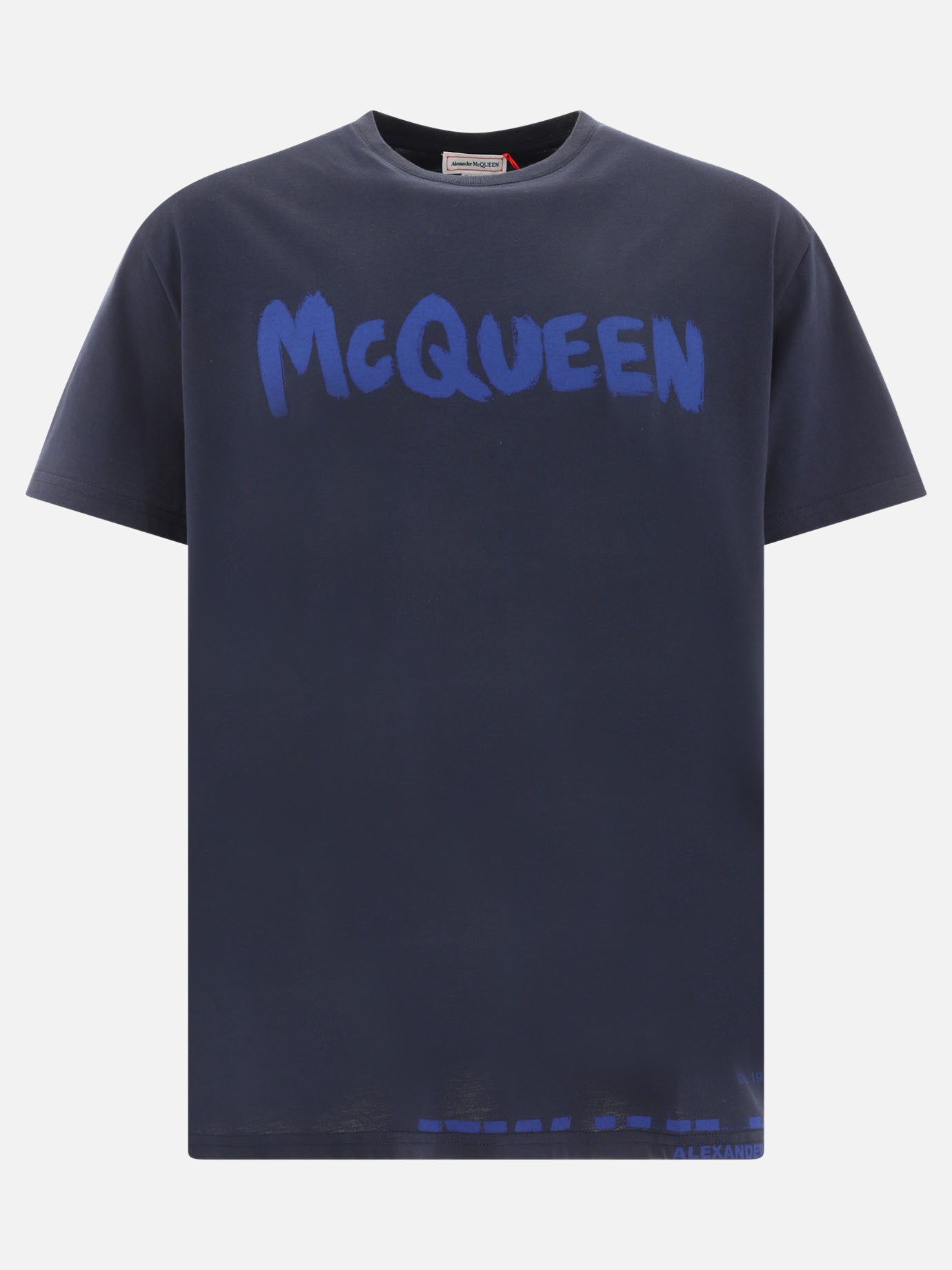 T-shirt  McQueen Graffiti by Alexander McQueen - 0