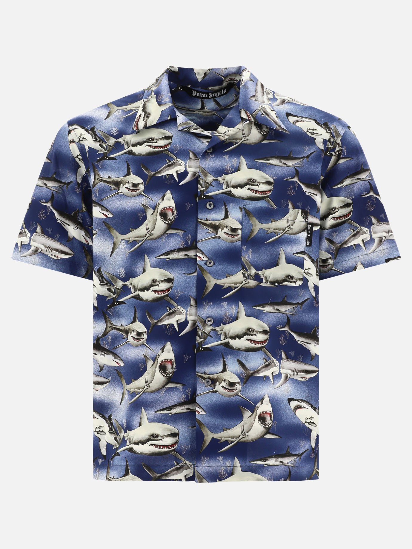 Camicia bowling  Sharks by Palm Angels - 5