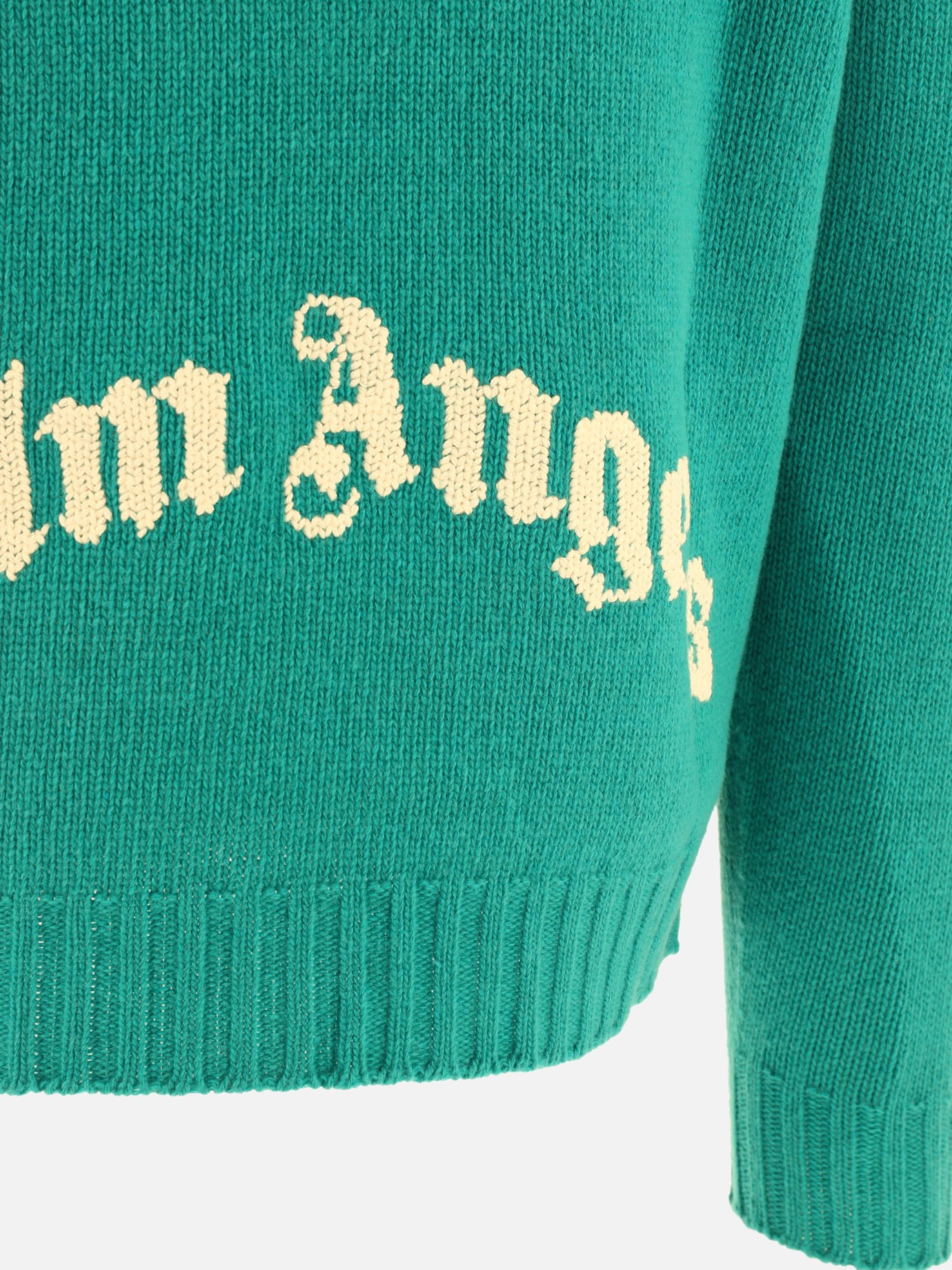 Maglione  Curved Logo  by Palm Angels