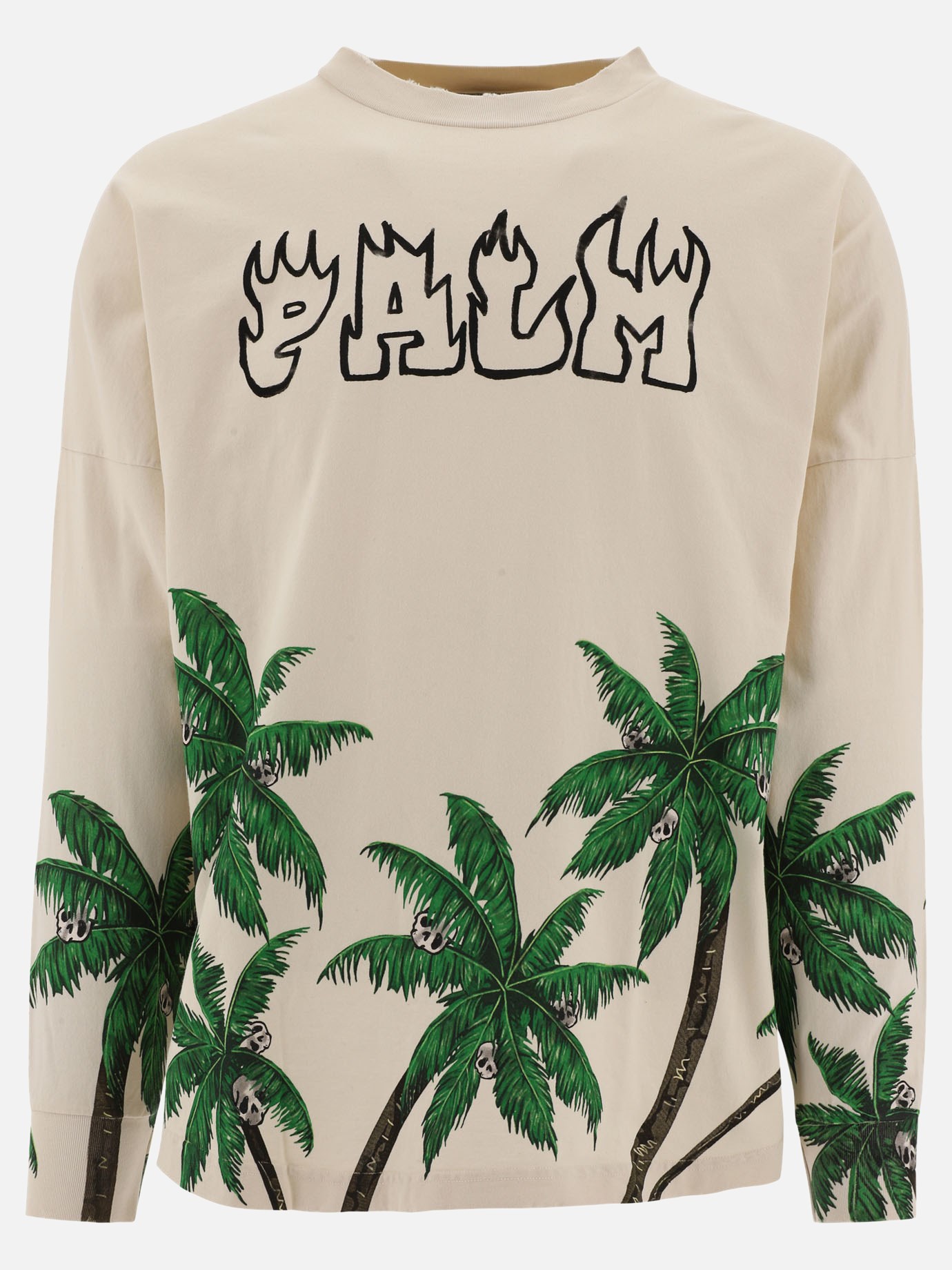 T-shirt  Palms & Skull by Palm Angels - 4
