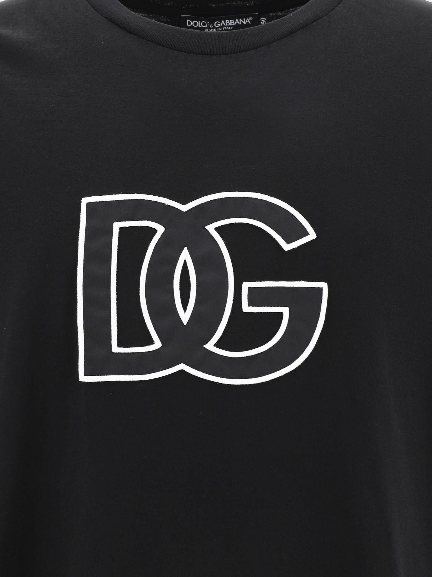 T-shirt con patch  DG  by Dolce & Gabbana