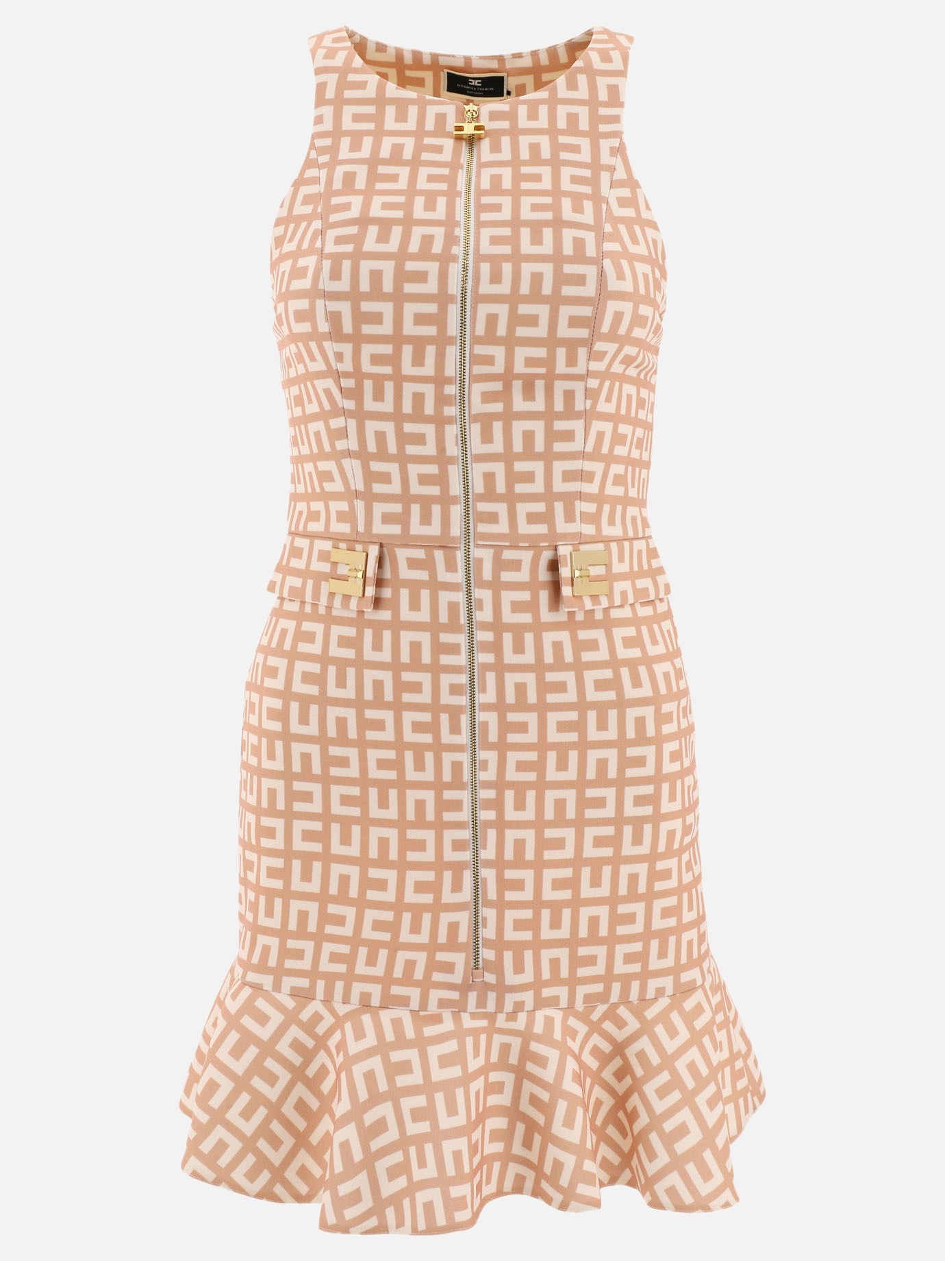 Maze pattern dress