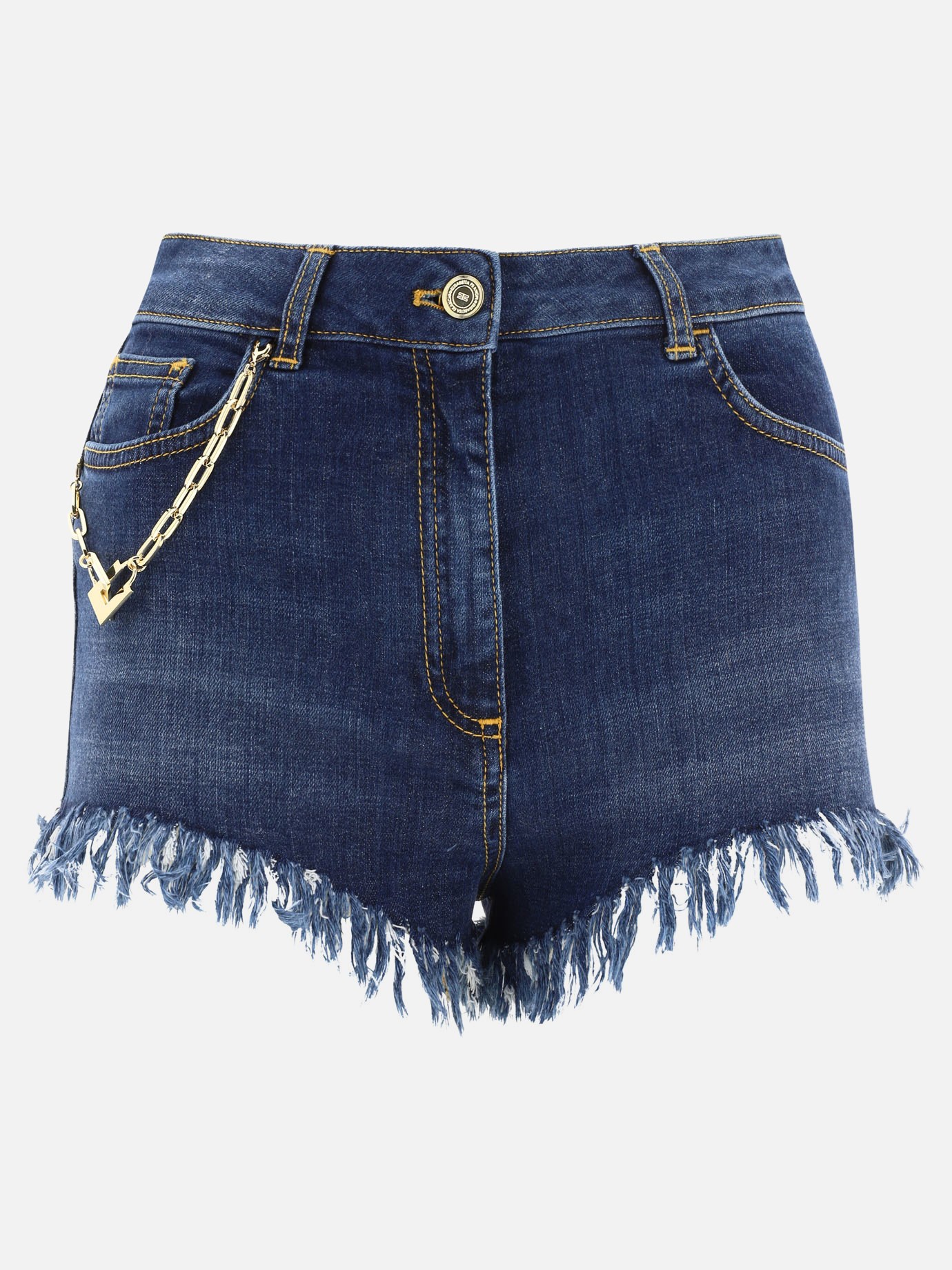 Shorts with chain detail