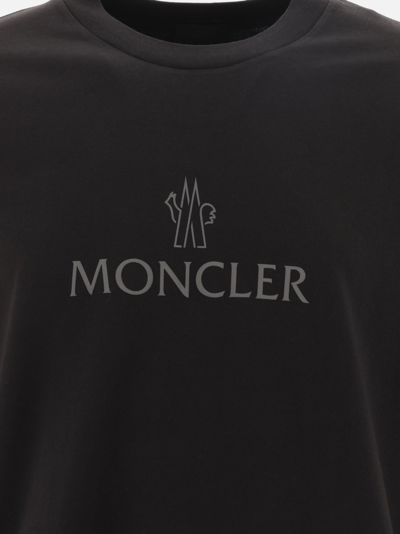 T-shirt  Matt Black  by Moncler