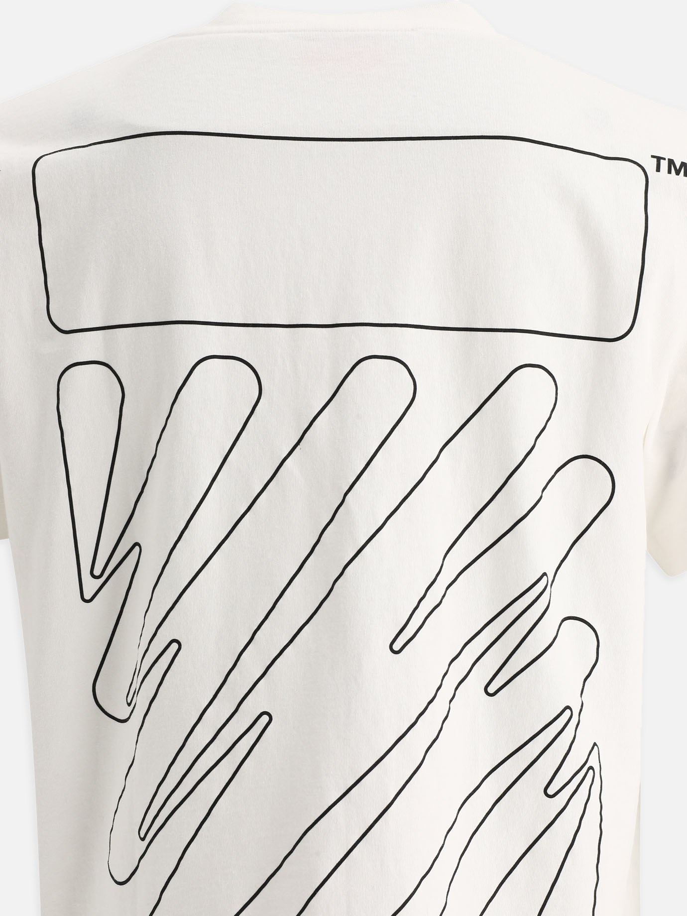 T-shirt  Wave Outline  by Off-White